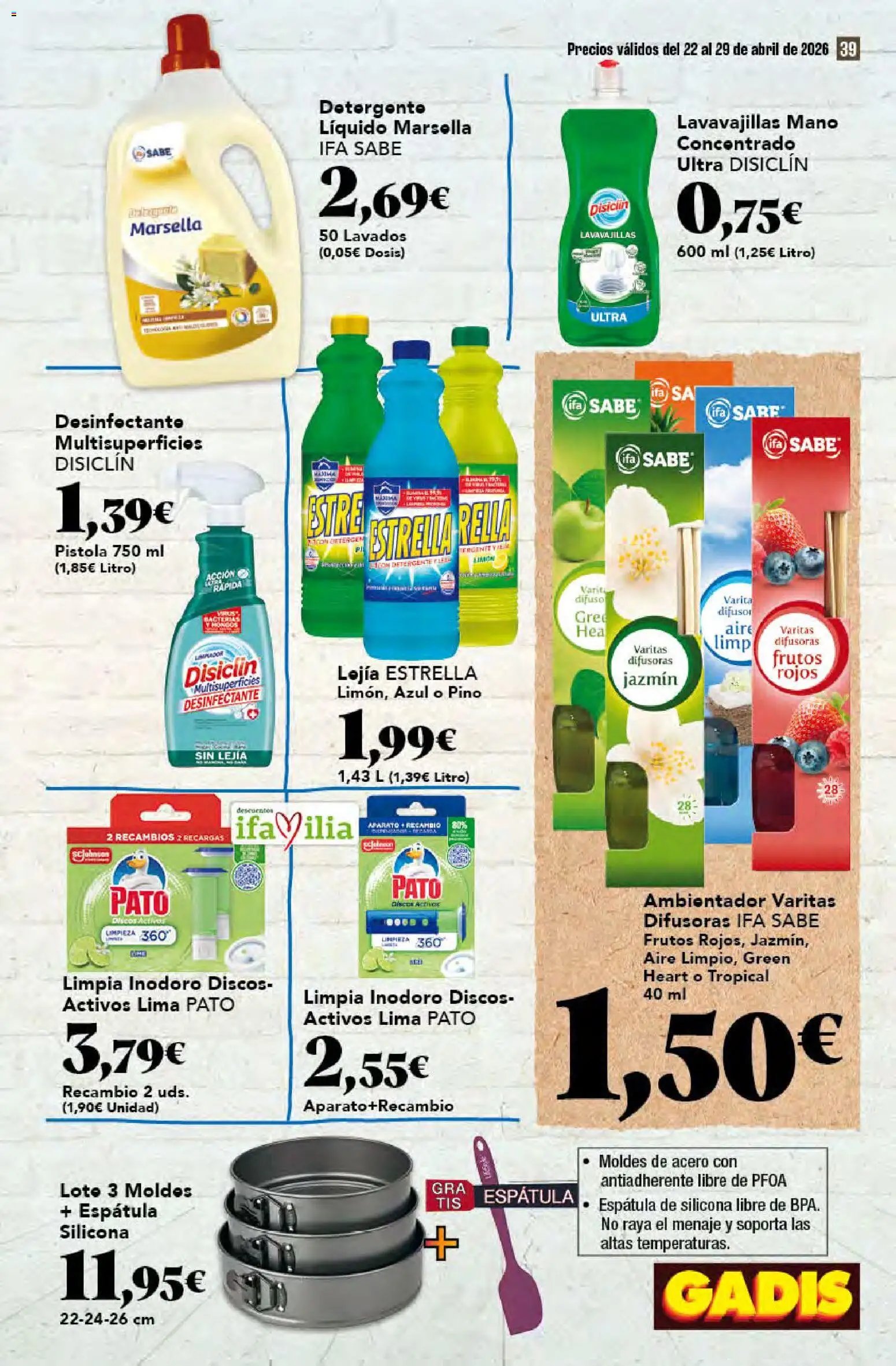 Gadis oferta desde 22/04/2026 Gadis Folleto