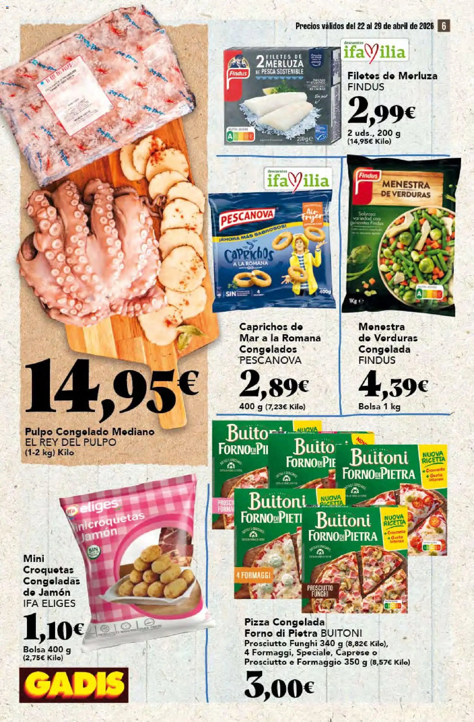 Gadis oferta desde 22/04/2026 Gadis Folleto