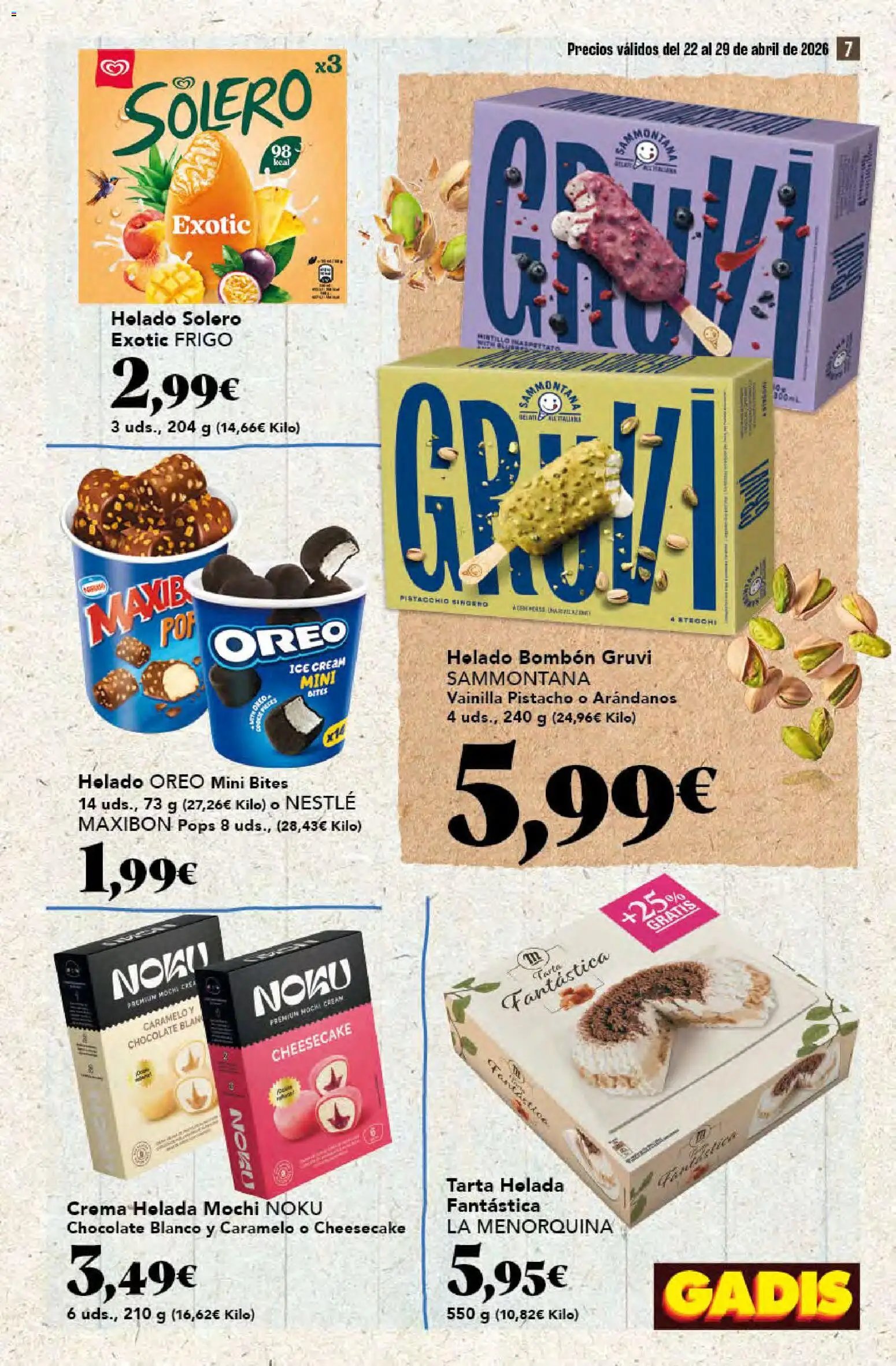 Gadis oferta desde 22/04/2026 Gadis Folleto