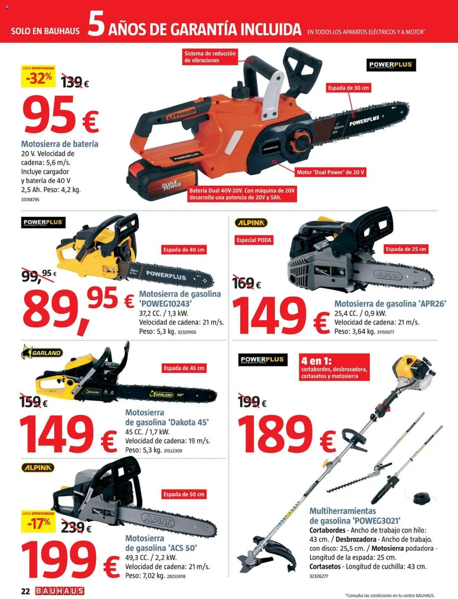 Bauhaus oferta desde 01/01/2026 Folleto