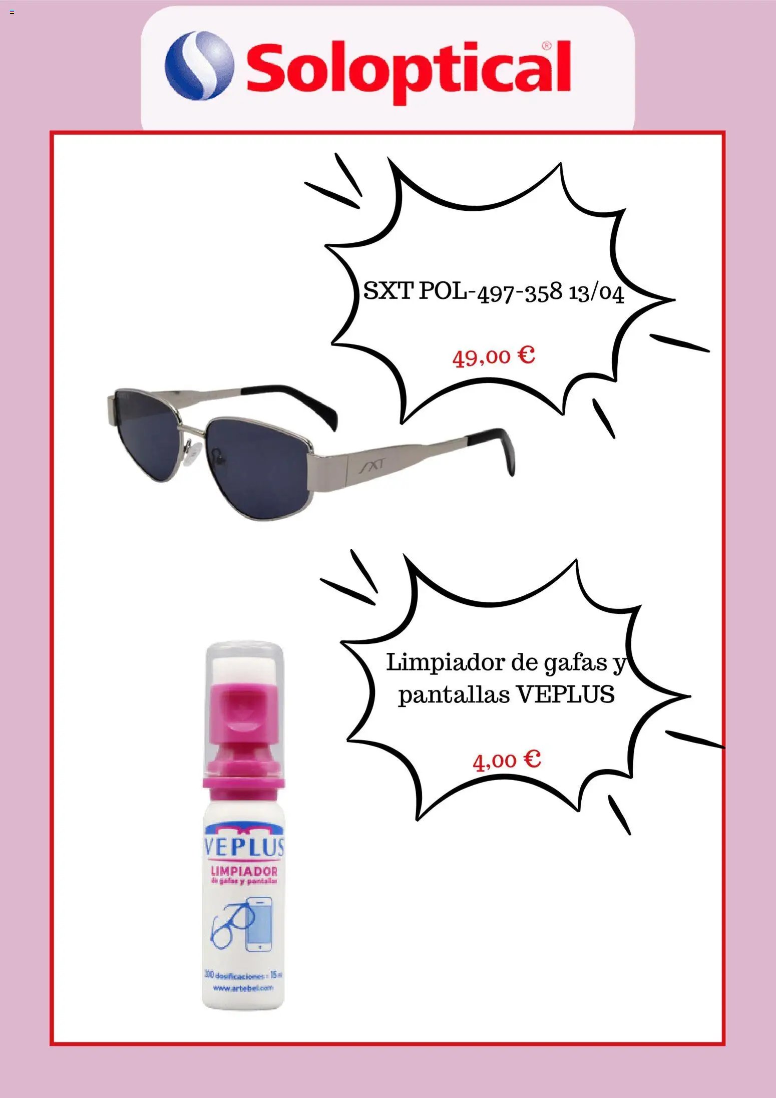 Soloptical oferta desde 15/07/2026 Soloptical Folleto
