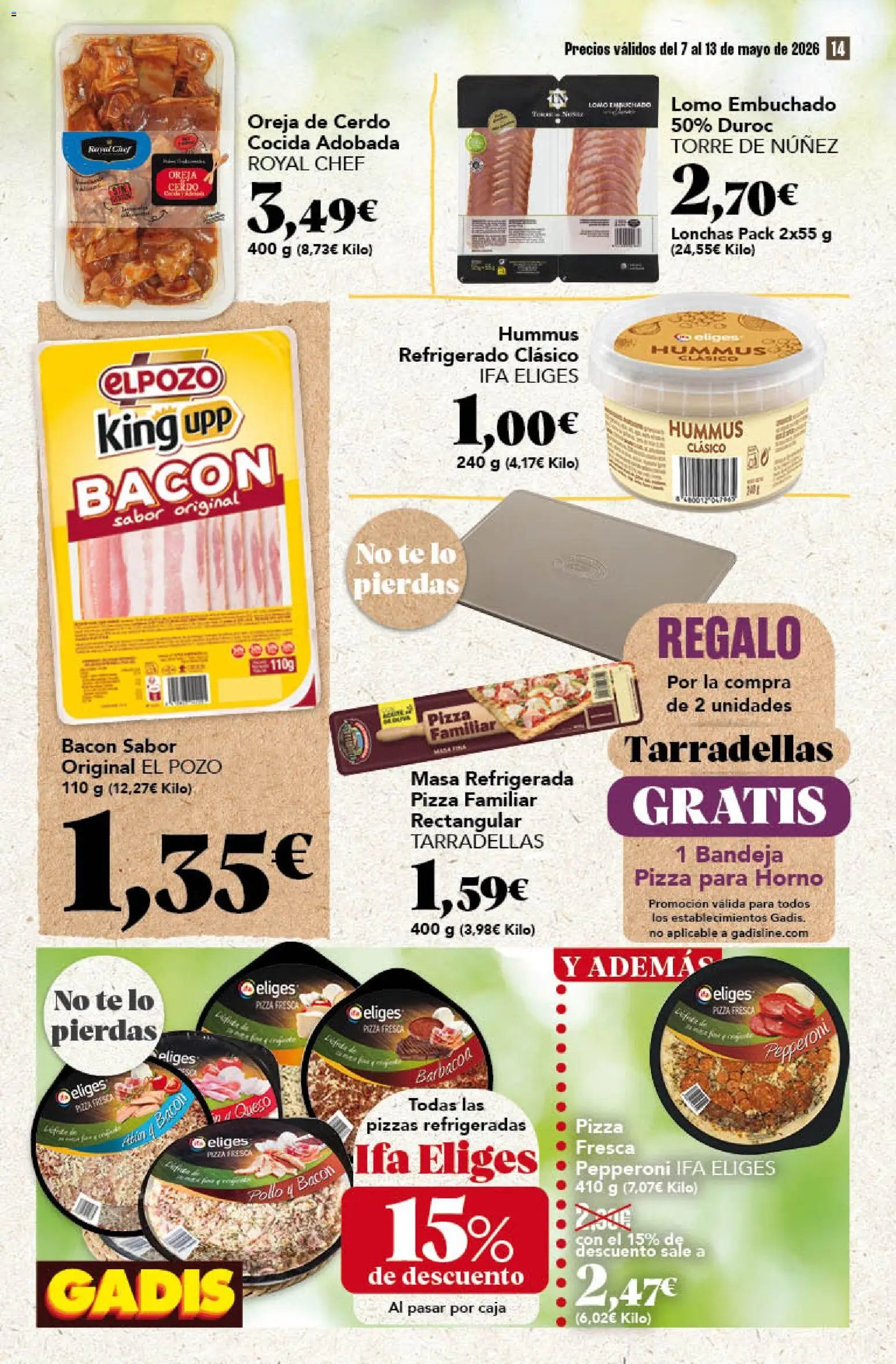 Gadis oferta desde 07/05/2026 Gadis Folleto