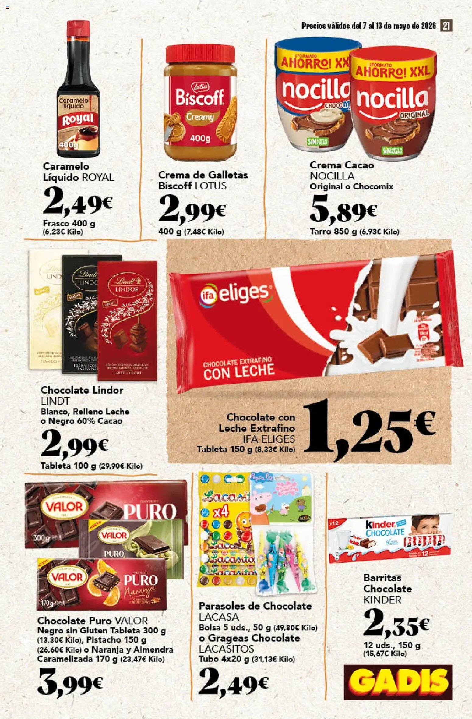 Gadis oferta desde 07/05/2026 Gadis Folleto
