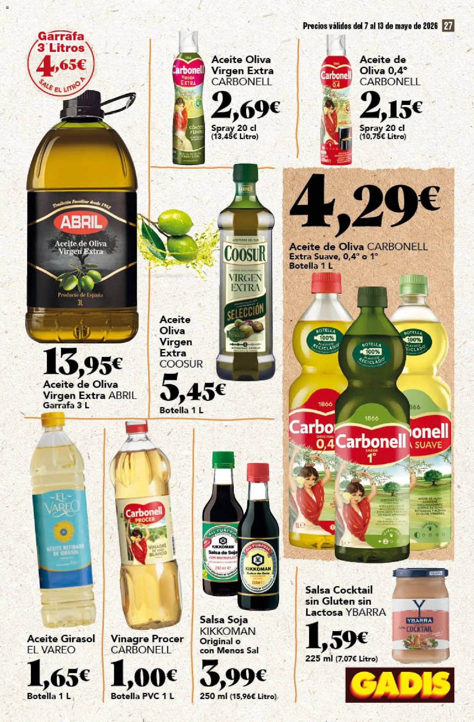 Gadis oferta desde 07/05/2026 Gadis Folleto