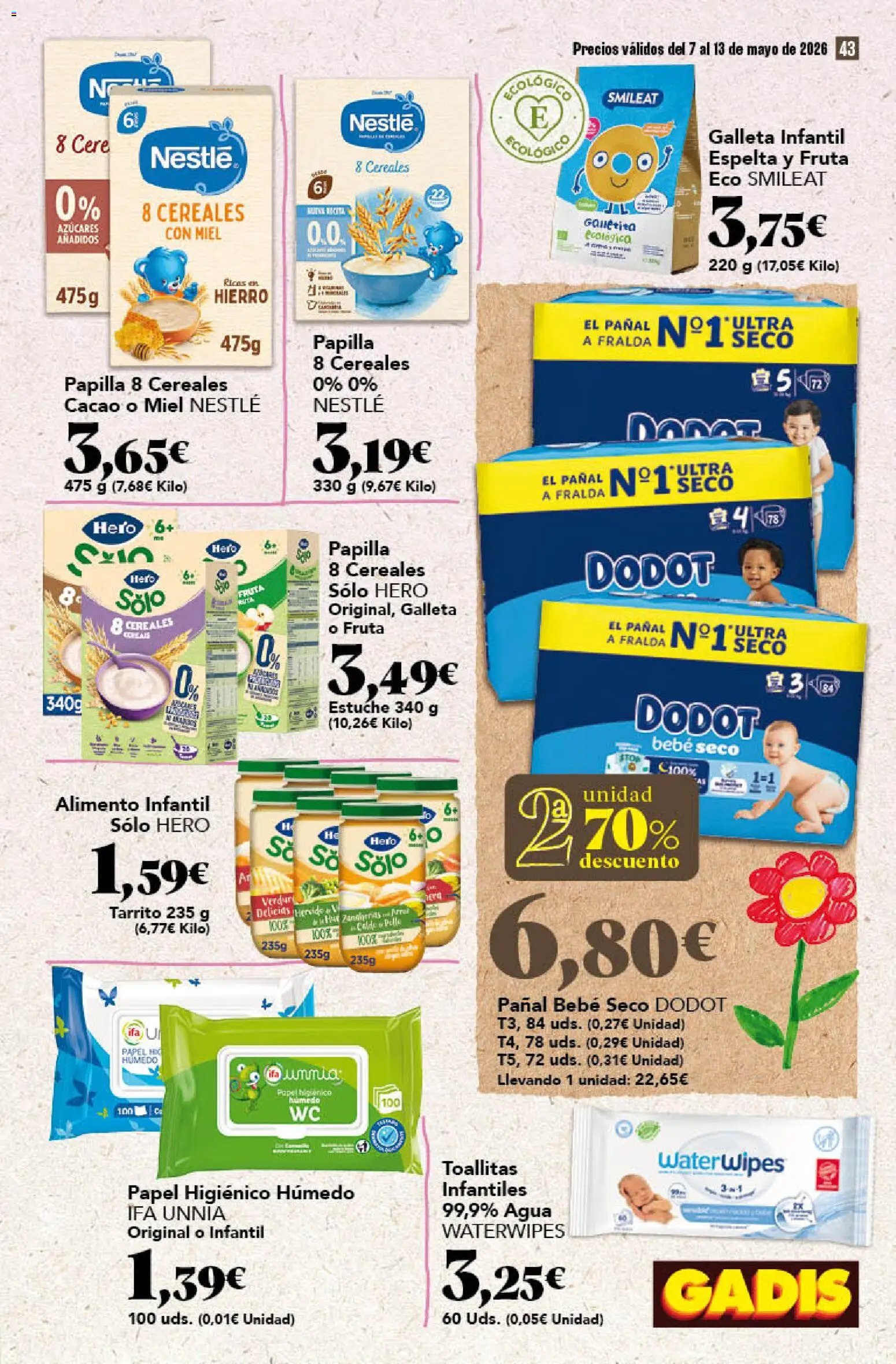 Gadis oferta desde 07/05/2026 Gadis Folleto