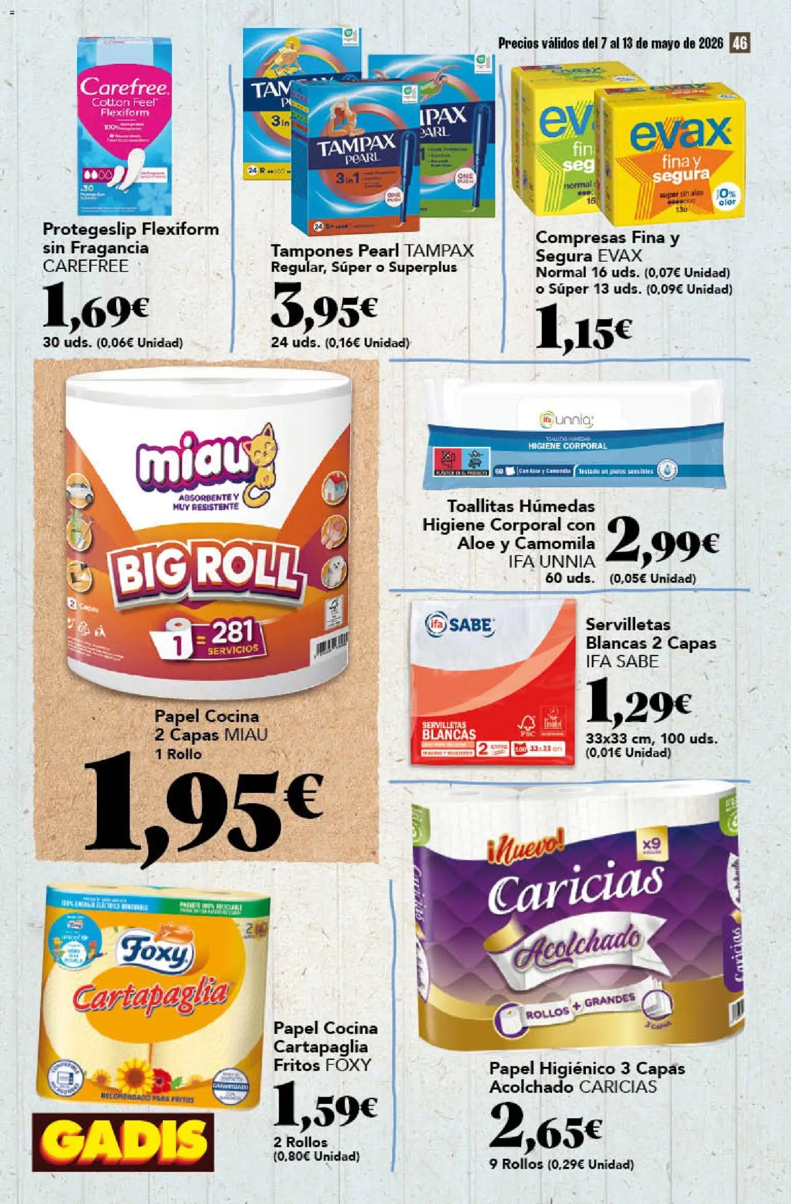 Gadis oferta desde 07/05/2026 Gadis Folleto