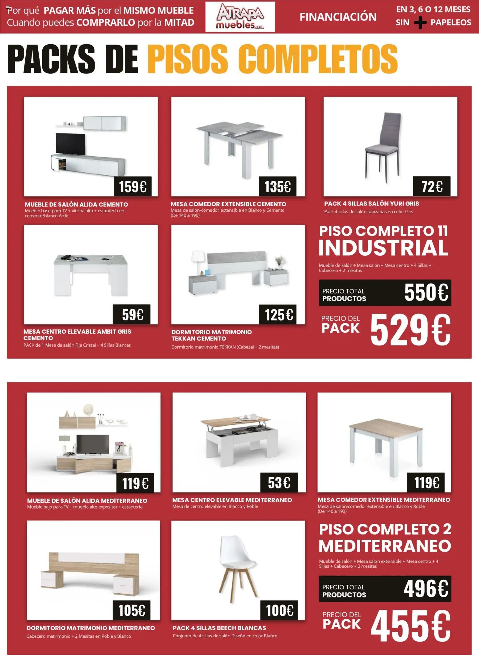 Atrapa Muebles oferta desde 01/04/2026 Atrapa Muebles Folleto