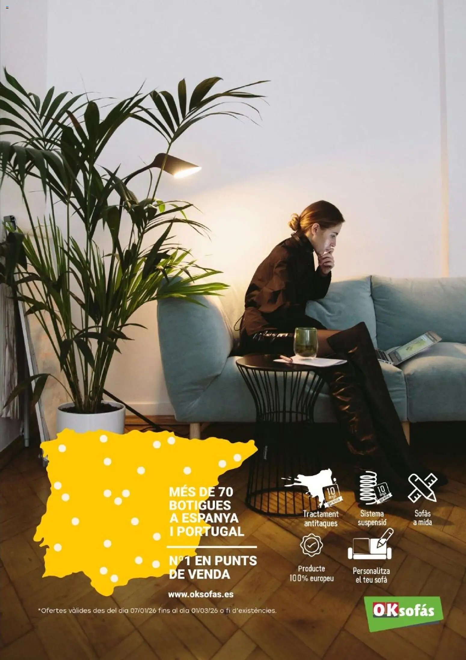 OKsofás oferta desde 07/01/2026 Catálogo Catalá