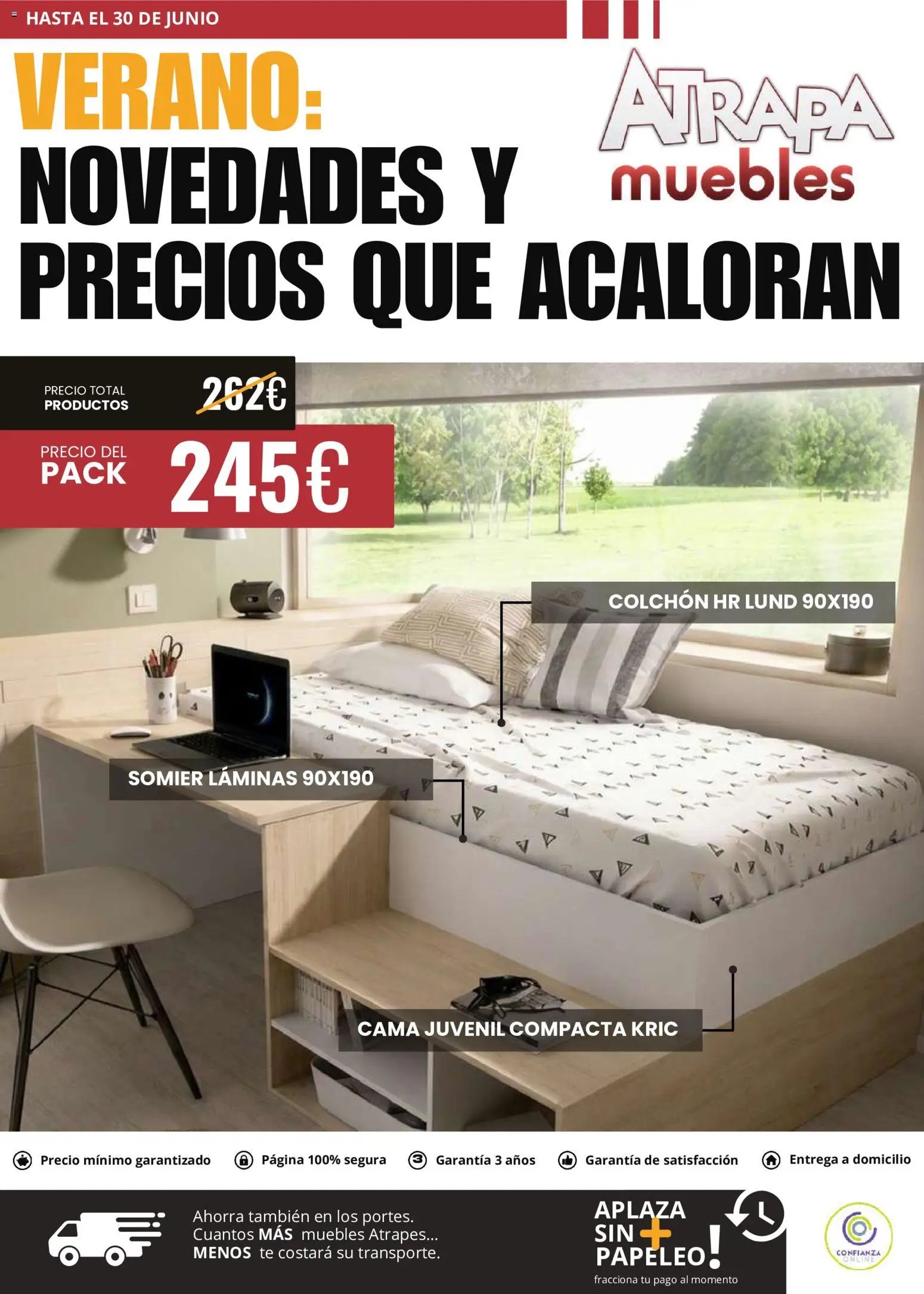 Atrapa Muebles oferta desde 01/06/2026 Atrapa Muebles Folleto