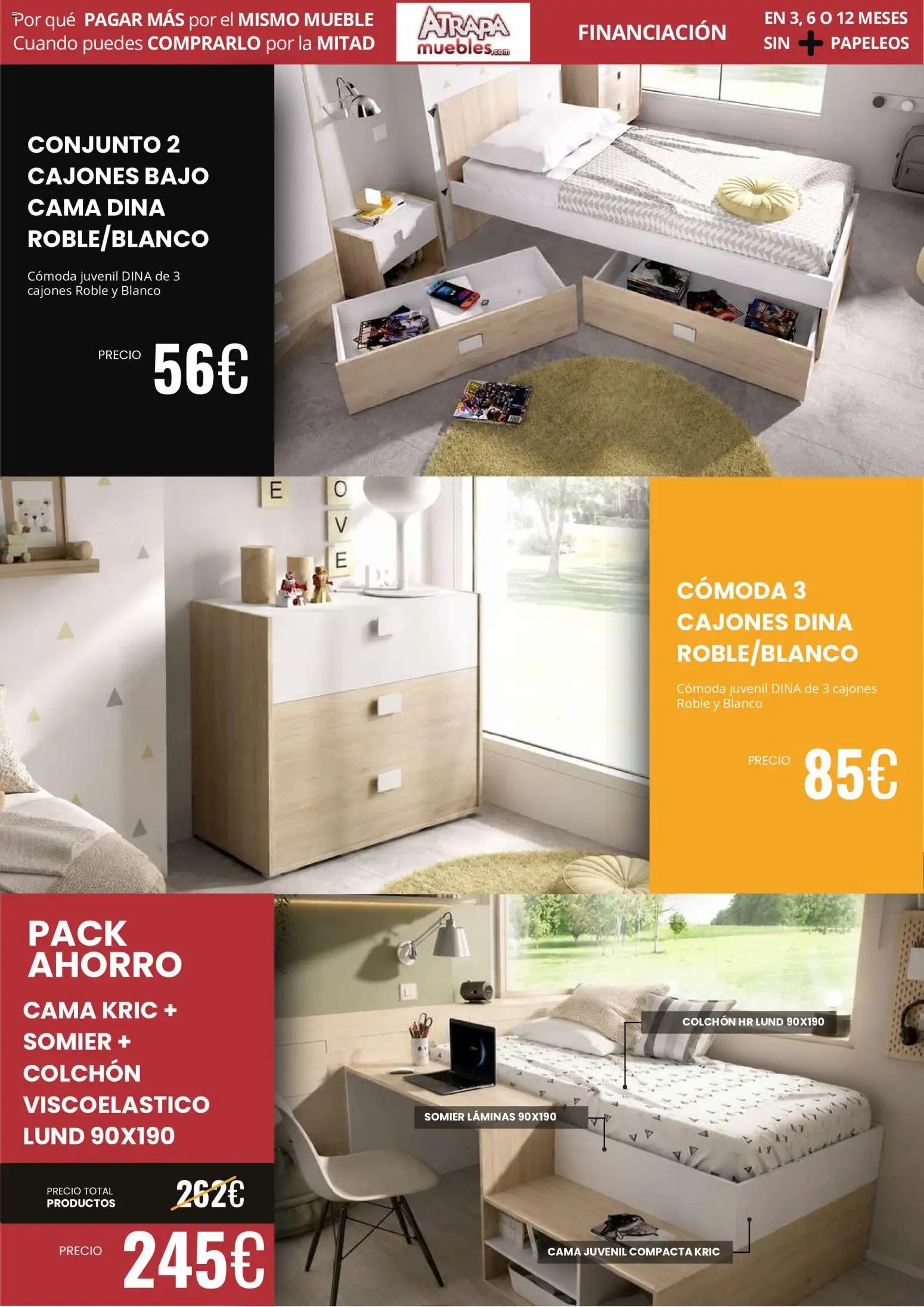 Atrapa Muebles oferta desde 01/06/2026 Atrapa Muebles Folleto