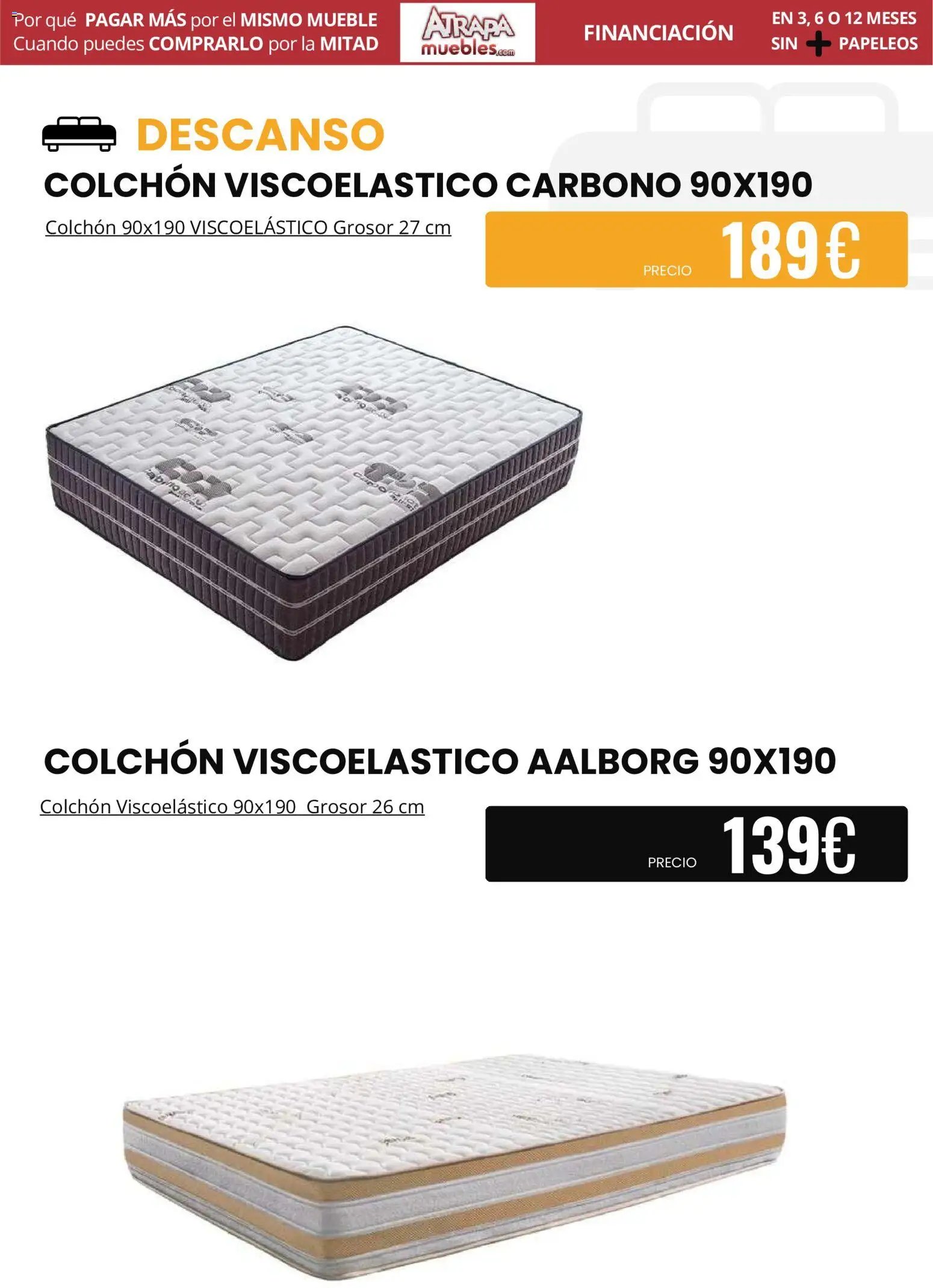 Atrapa Muebles oferta desde 01/06/2026 Atrapa Muebles Folleto