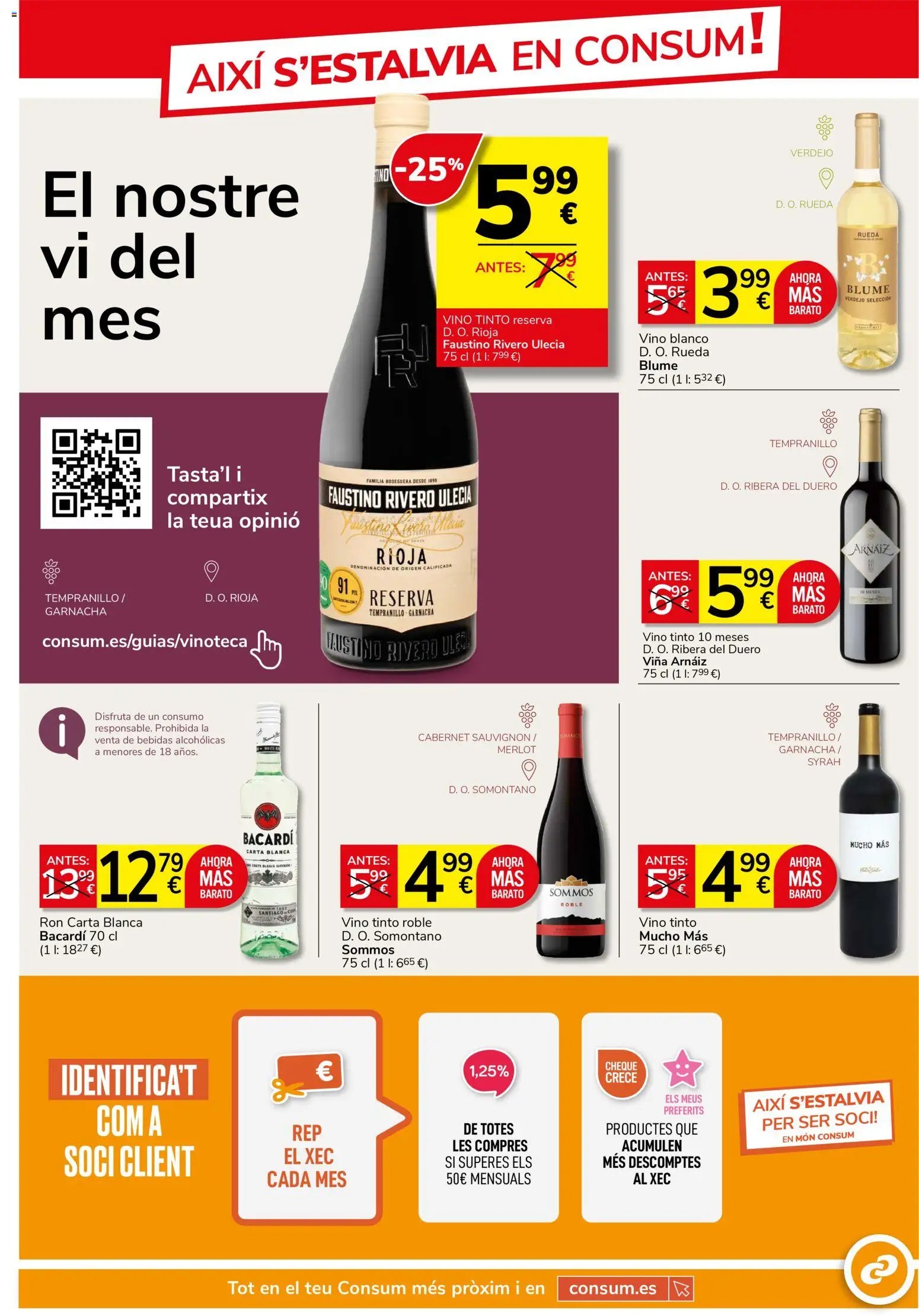 Consum folleto > 22/10 - 18/11/2026 > Ofertas