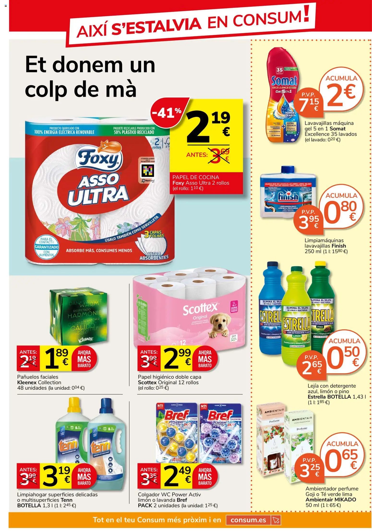 Consum folleto > 22/10 - 18/11/2026 > Ofertas