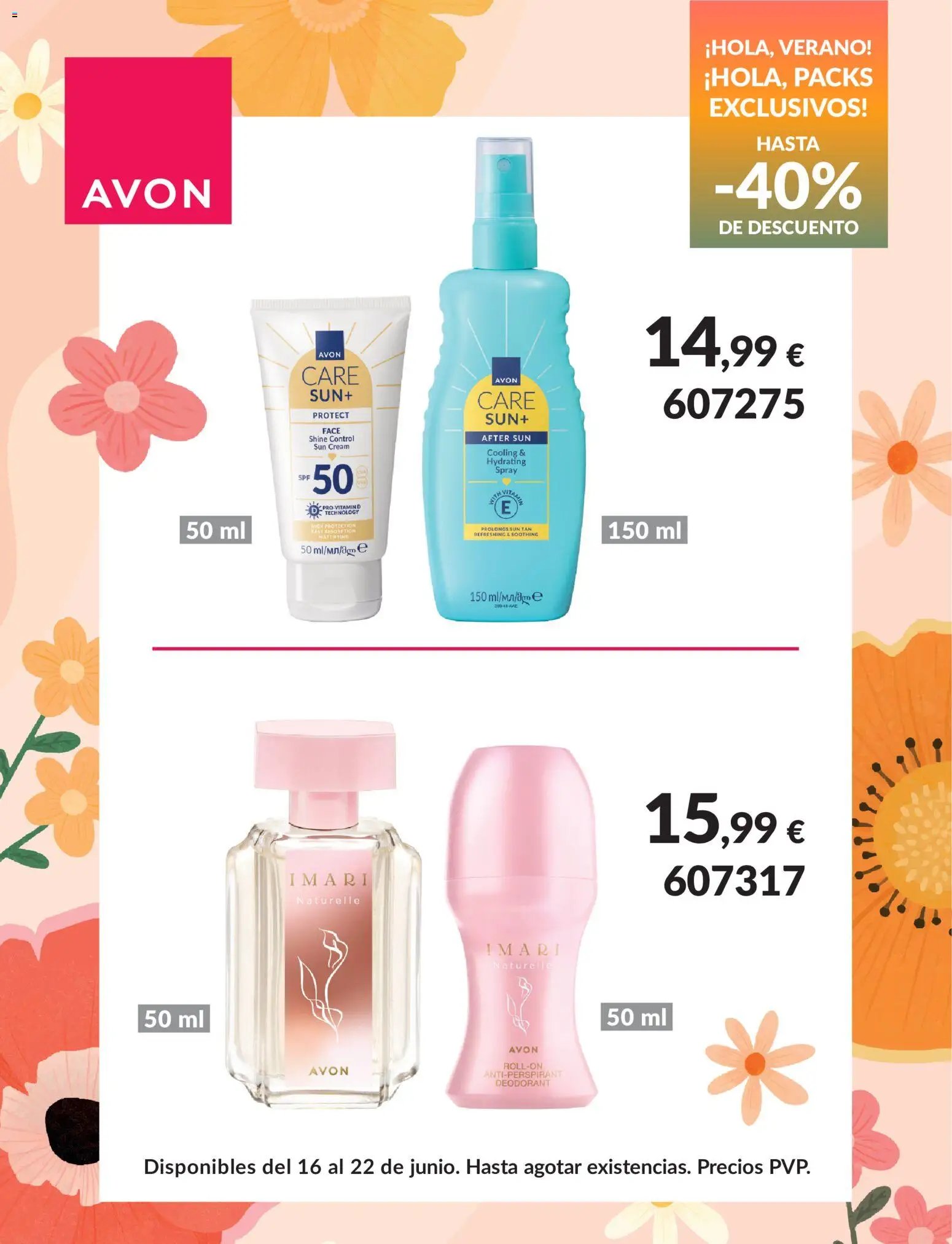 Avon oferta desde 16/06/2026 Avon Hola Verano