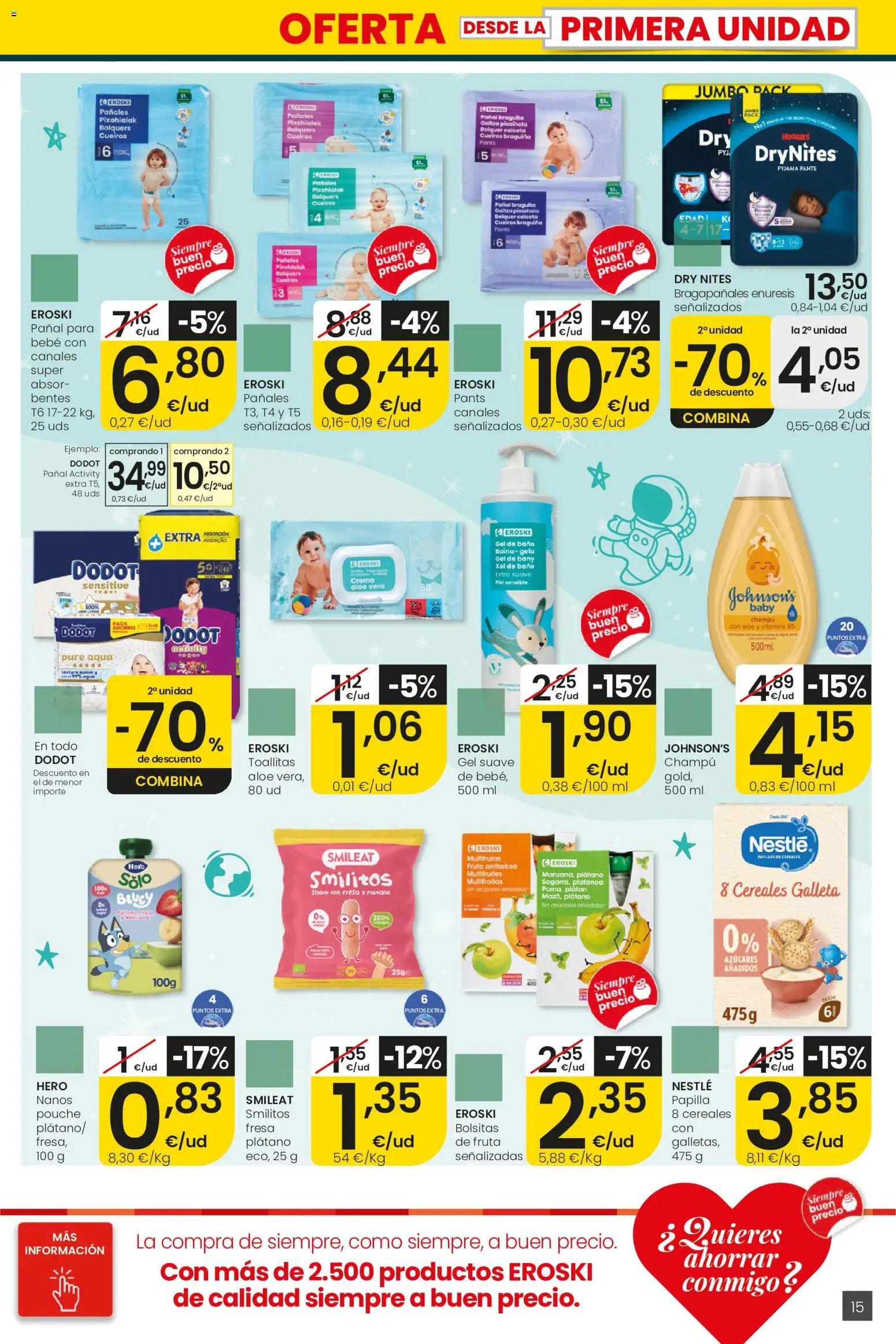 Eroski oferta desde 01/10/2026 Eroski Folleto