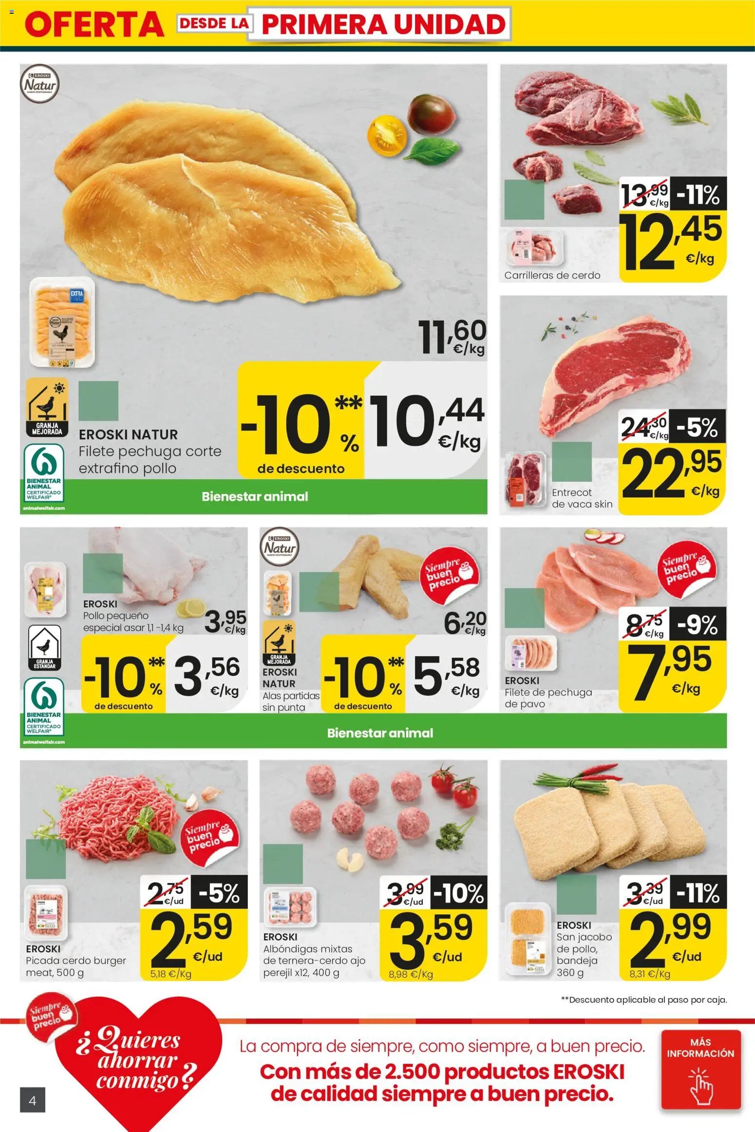Eroski oferta desde 01/10/2026 Eroski Folleto