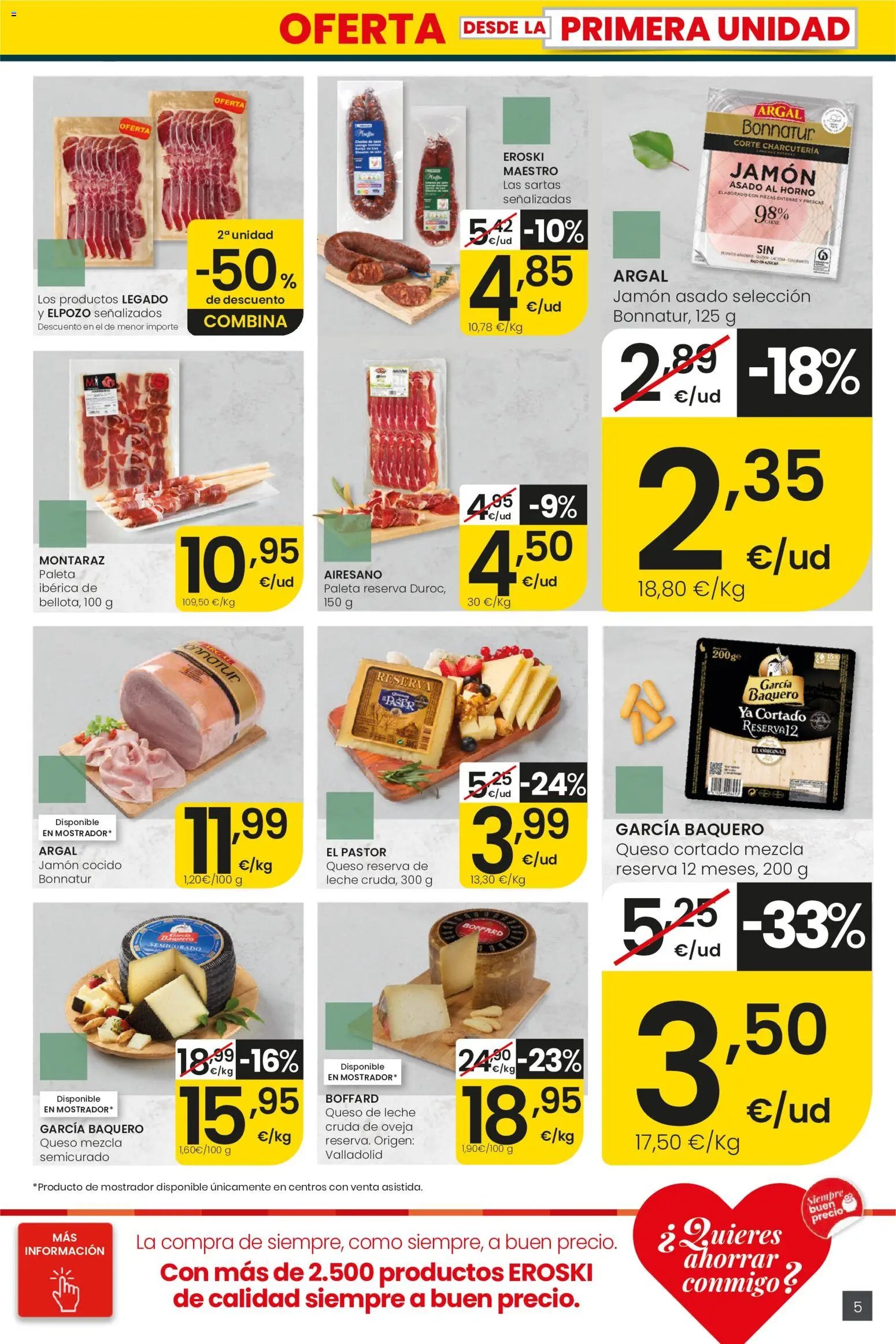 Eroski oferta desde 01/10/2026 Eroski Folleto