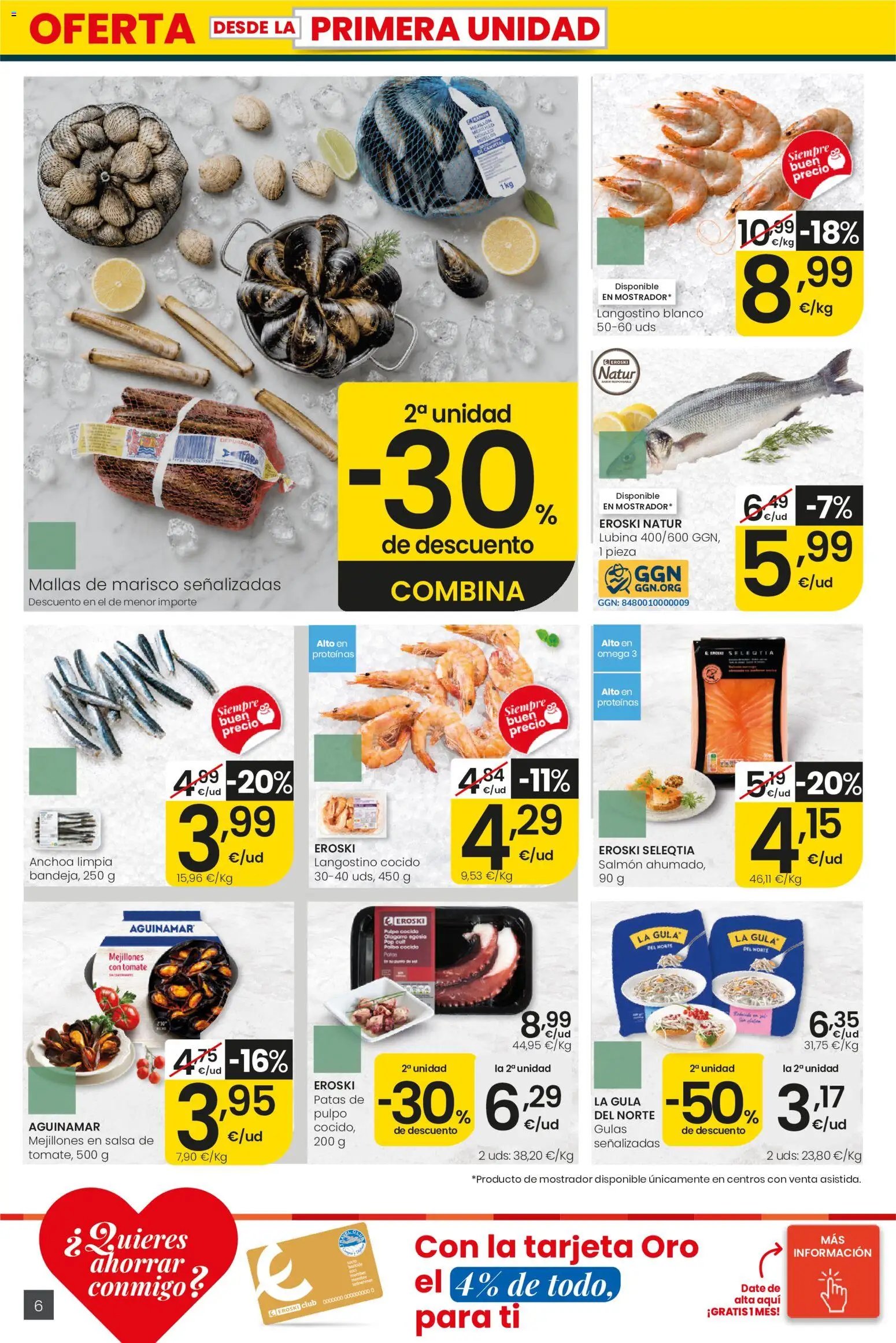Eroski oferta desde 01/10/2026 Eroski Folleto