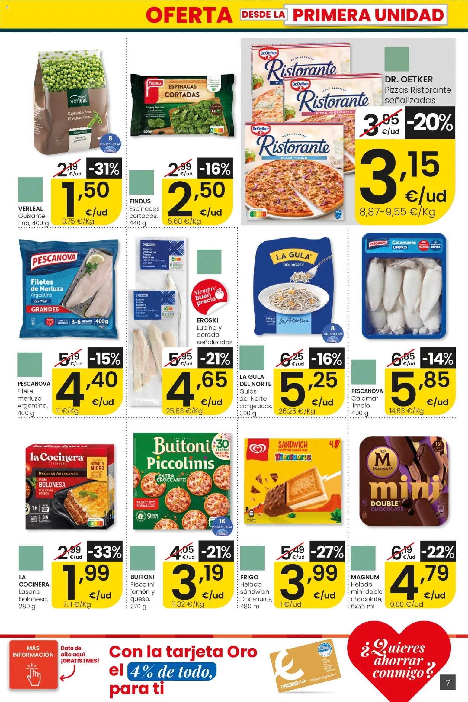 Eroski oferta desde 01/10/2026 Eroski Folleto