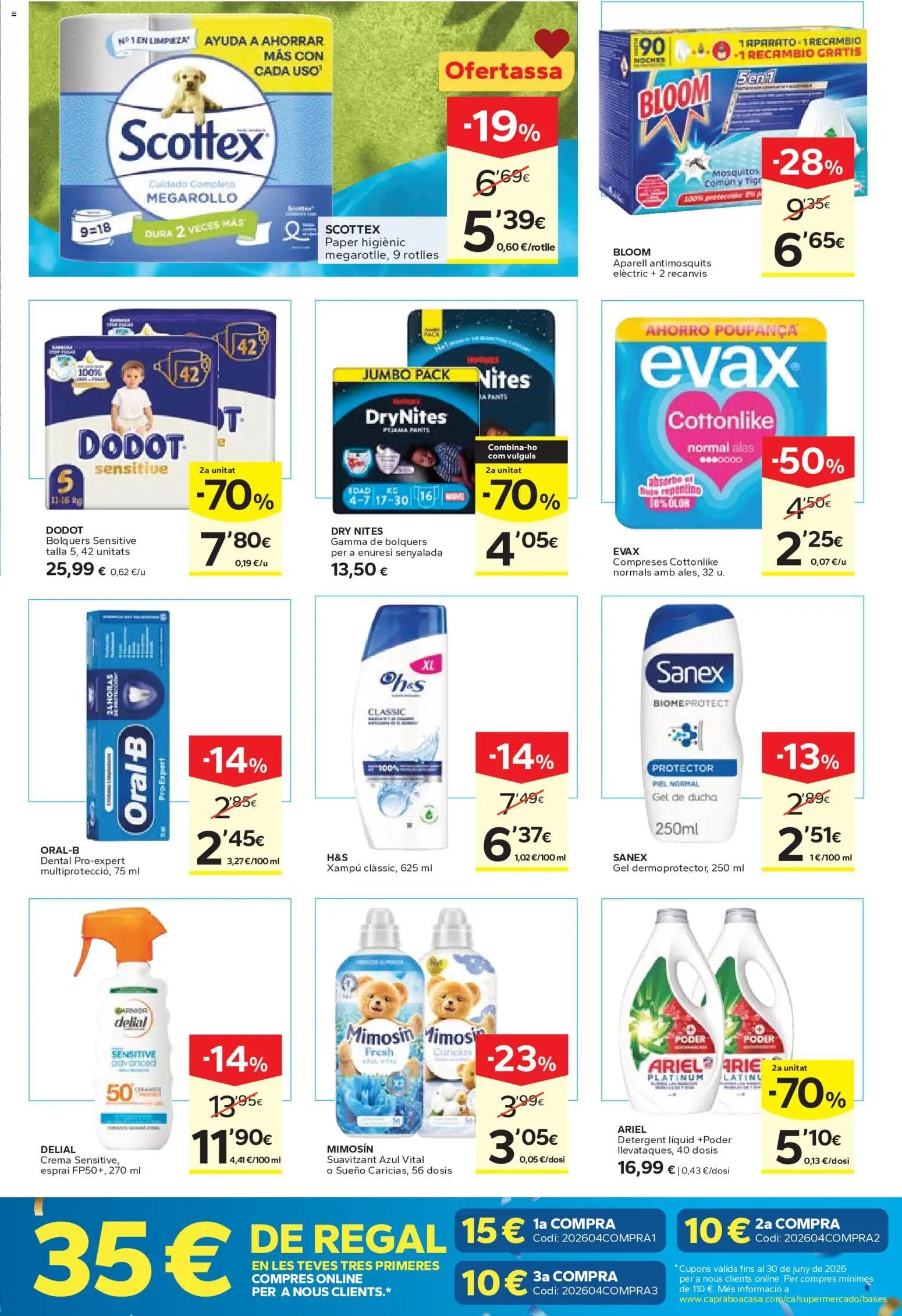 Caprabo oferta desde 28/05/2026 Caprabo Ofertasses d'estiu