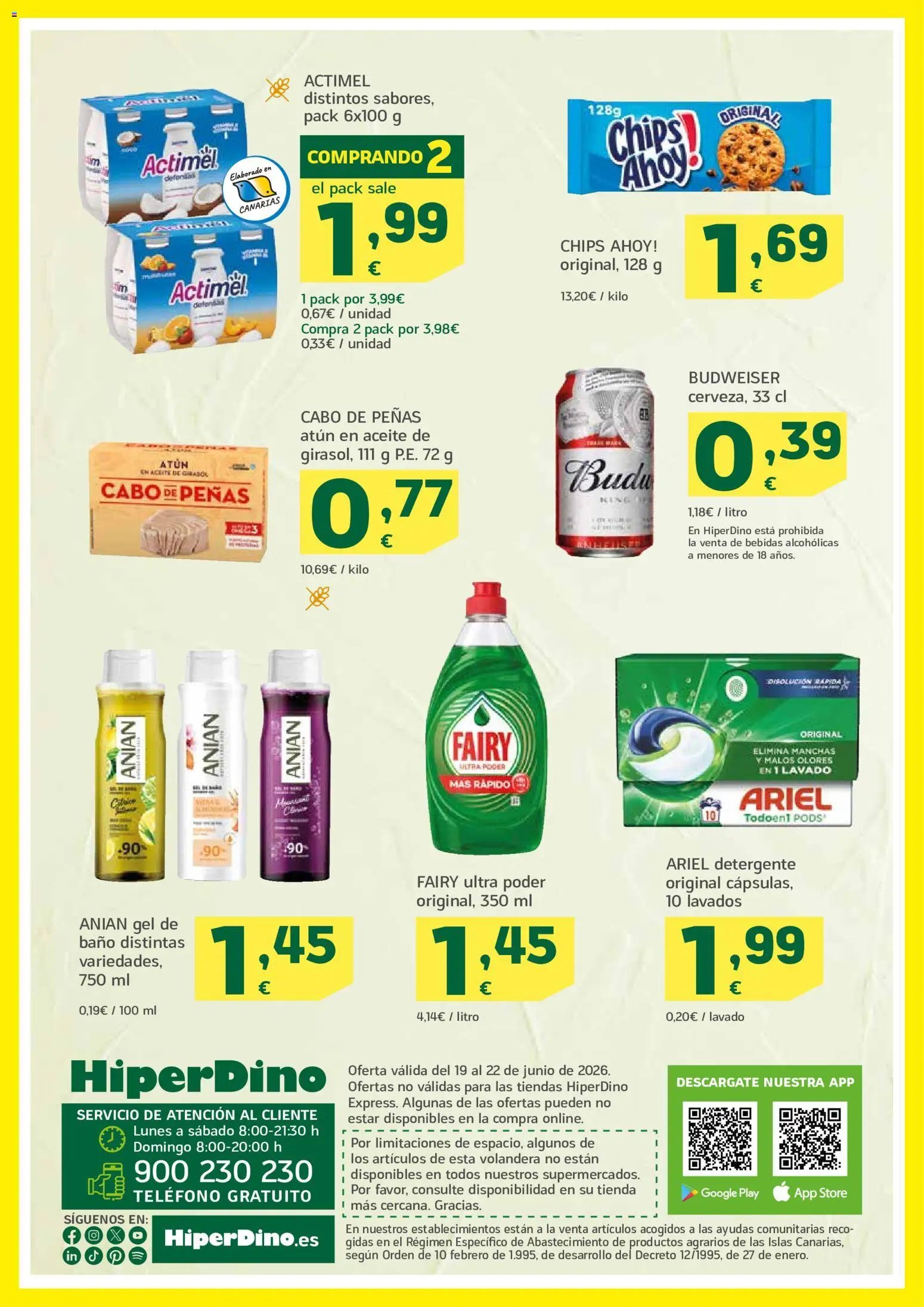 HiperDino oferta desde 19/06/2026 HiperDino Folleto