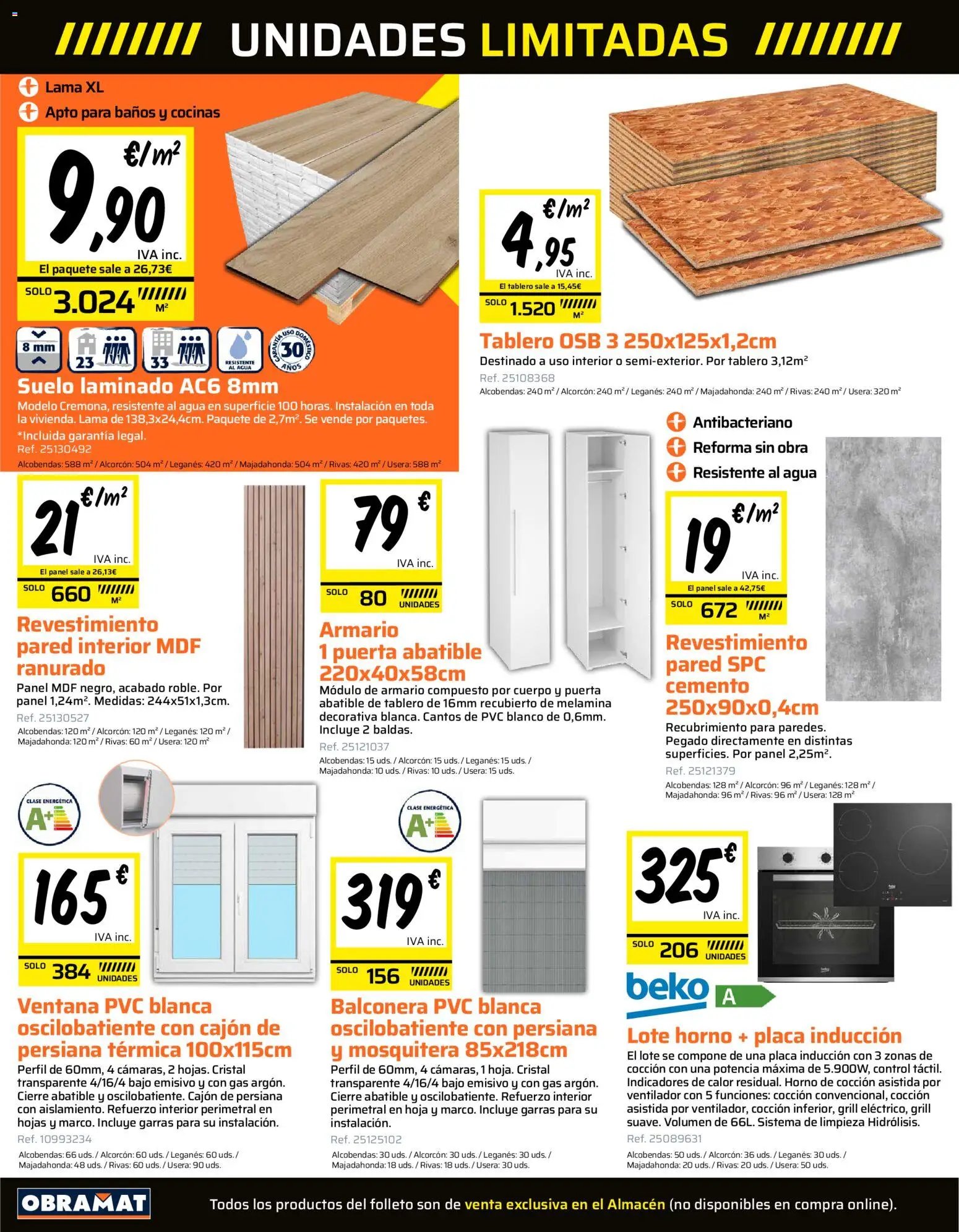 Obramat oferta desde 20/03/2026 Obramat Folleto