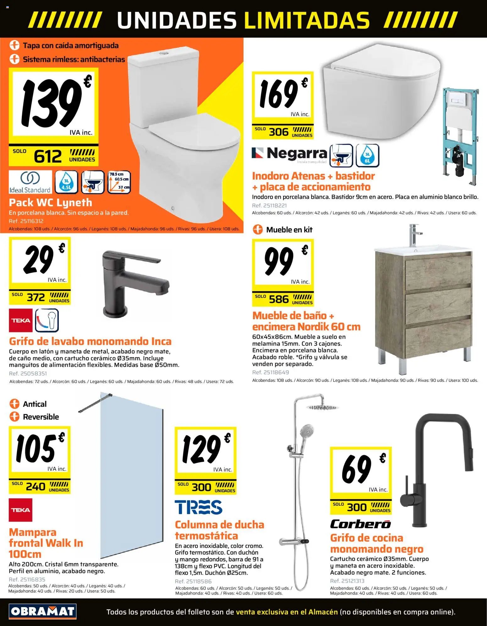 Obramat oferta desde 20/03/2026 Obramat Folleto