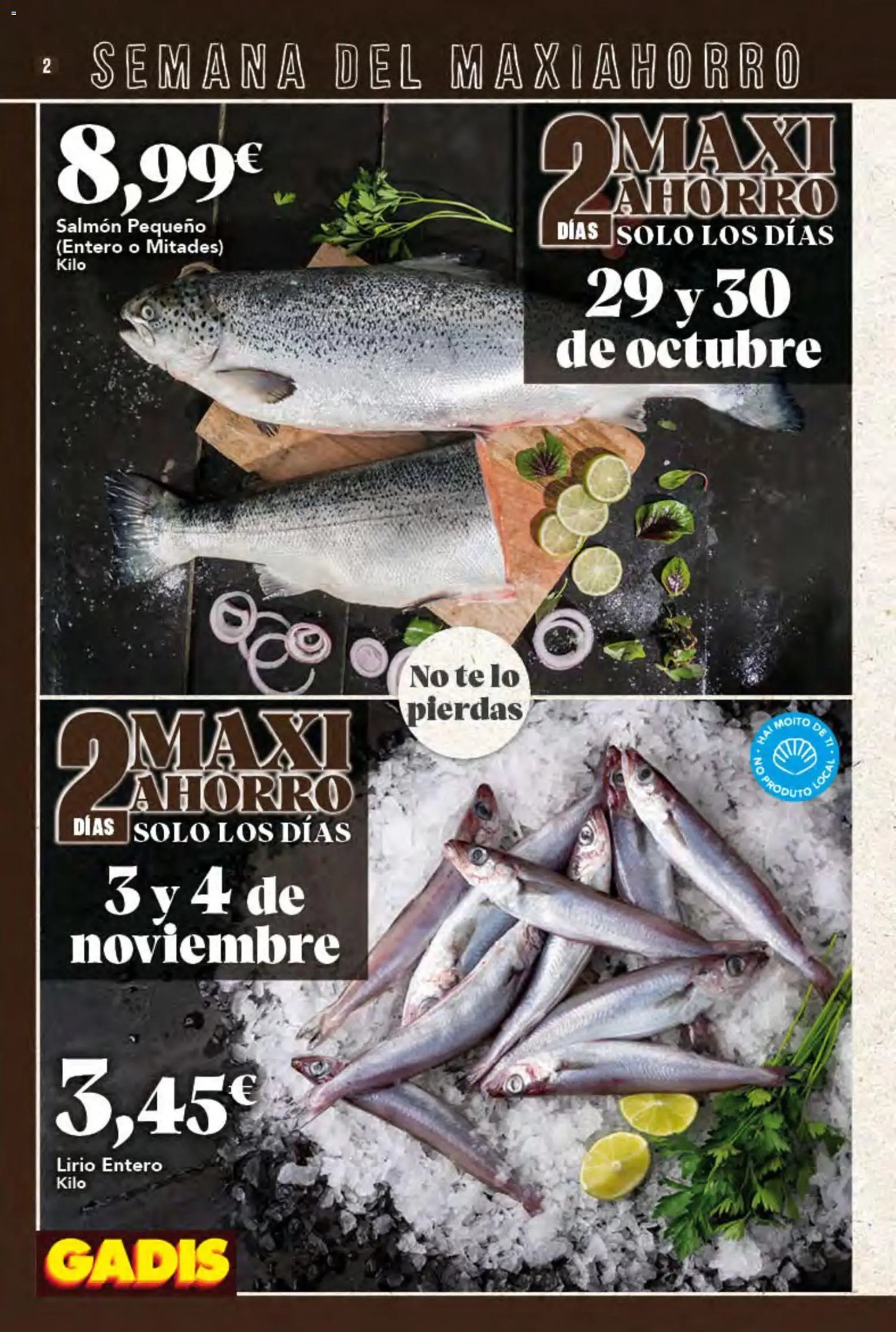 Gadis folleto > 29/10 - 04/11/2026 > Ofertas