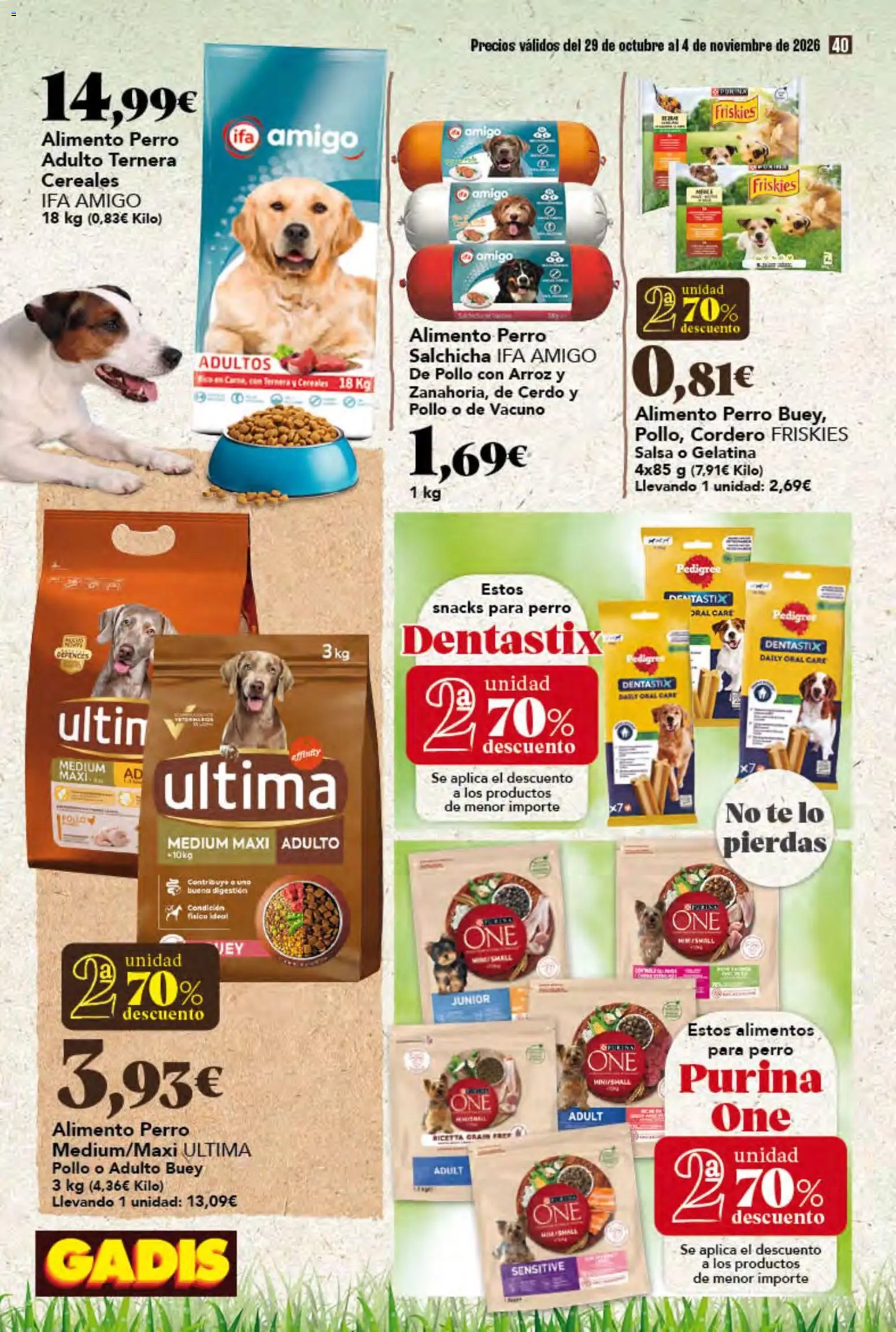 Gadis folleto > 29/10 - 04/11/2026 > Ofertas