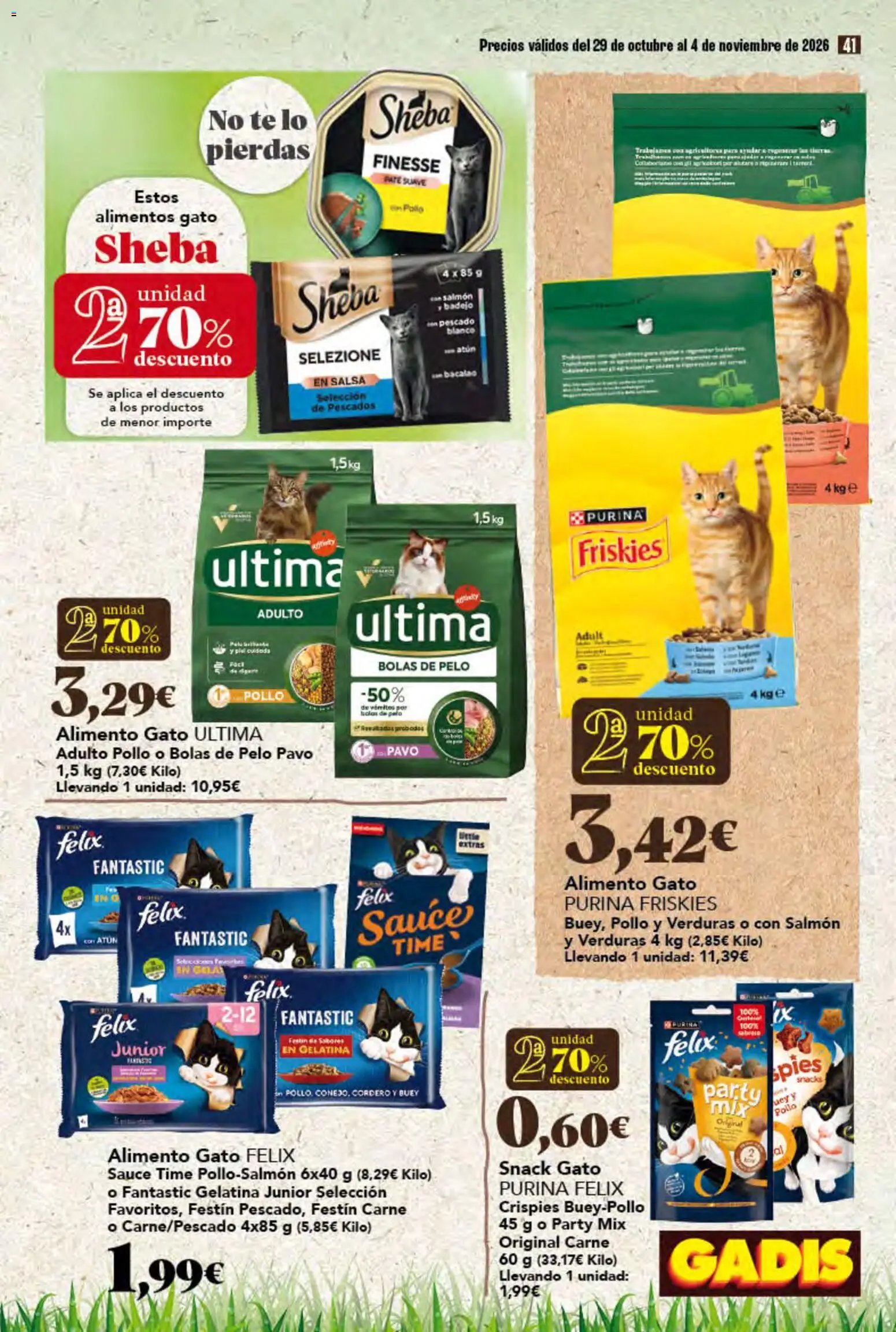Gadis folleto > 29/10 - 04/11/2026 > Ofertas