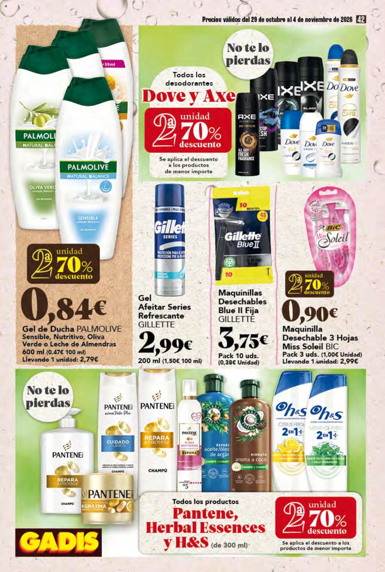 Gadis folleto > 29/10 - 04/11/2026 > Ofertas