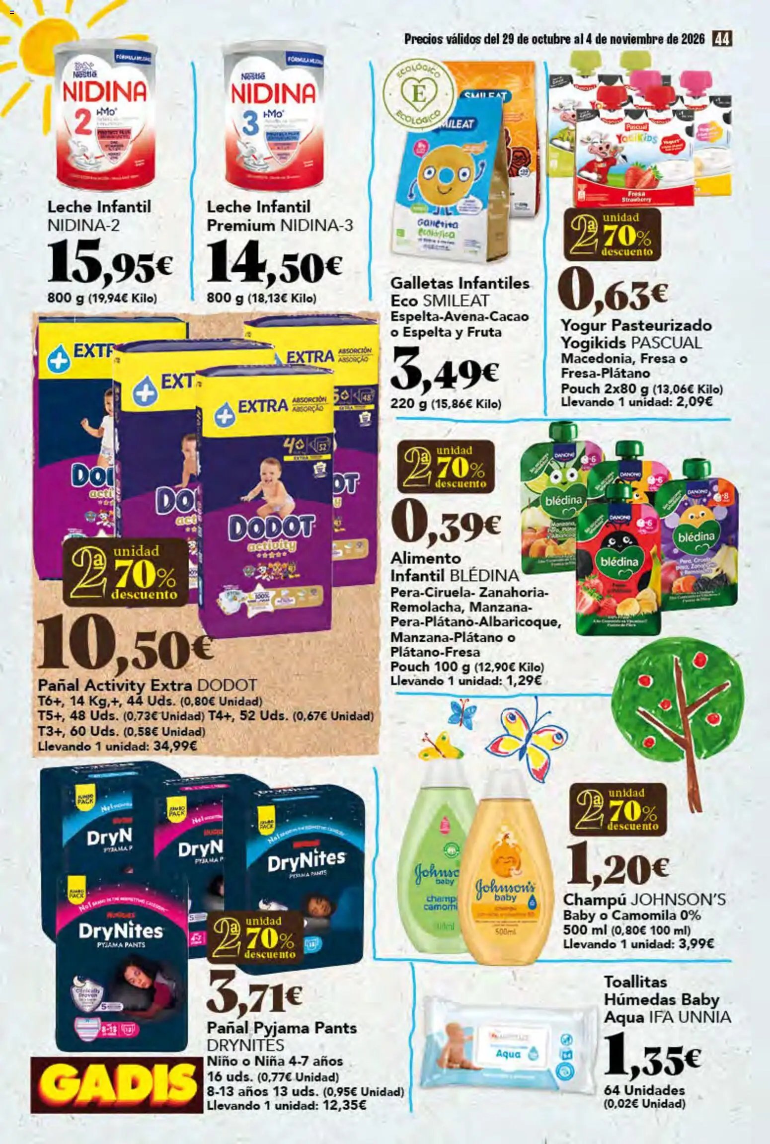 Gadis folleto > 29/10 - 04/11/2026 > Ofertas
