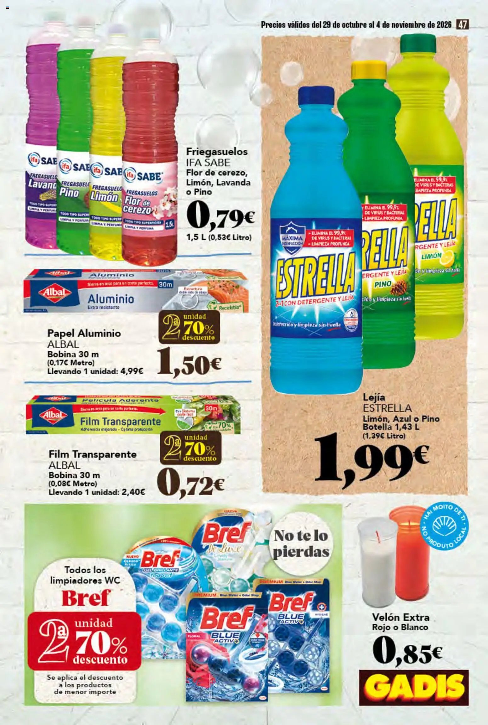 Gadis folleto > 29/10 - 04/11/2026 > Ofertas