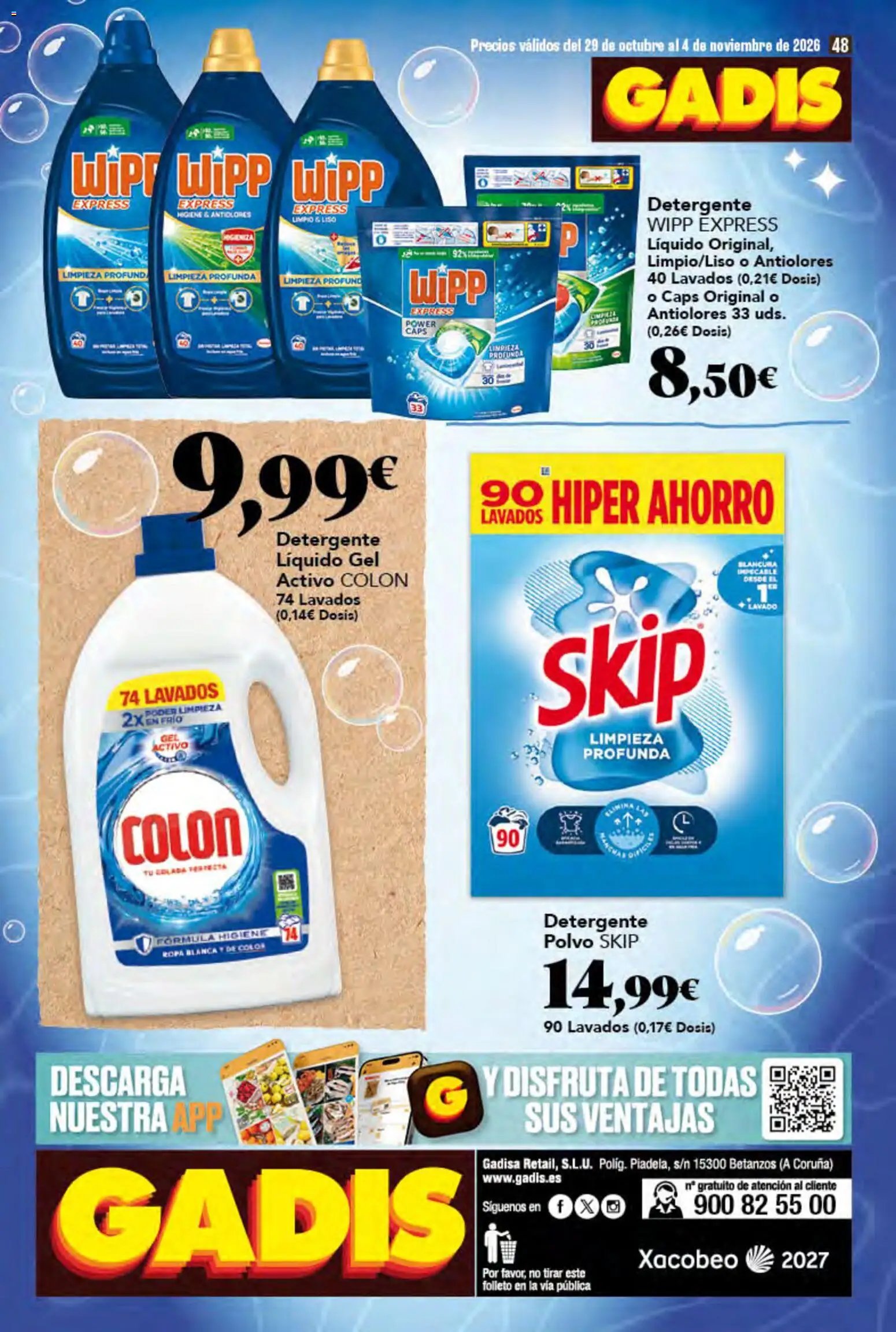 Gadis folleto > 29/10 - 04/11/2026 > Ofertas