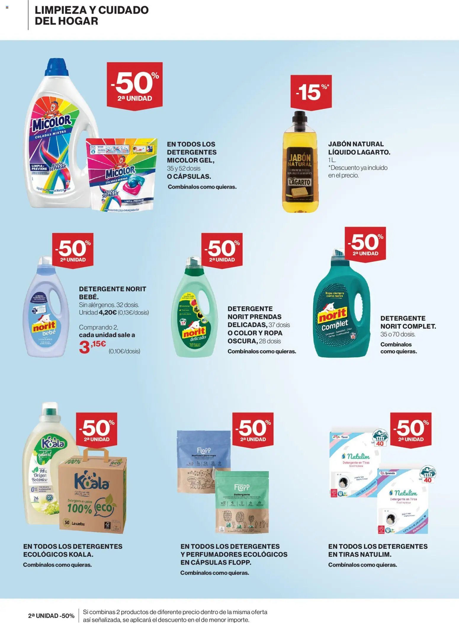 Hipercor oferta desde 18/06/2026 Hipercor Limpieza y Cuidado del Hogar