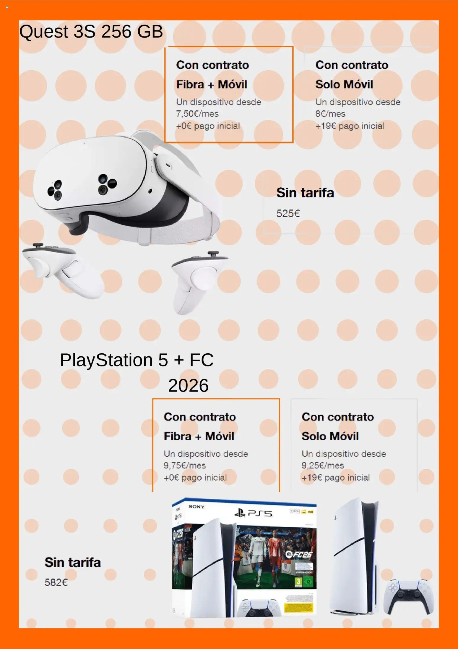 Orange oferta desde 03/11/2025 Black Friday