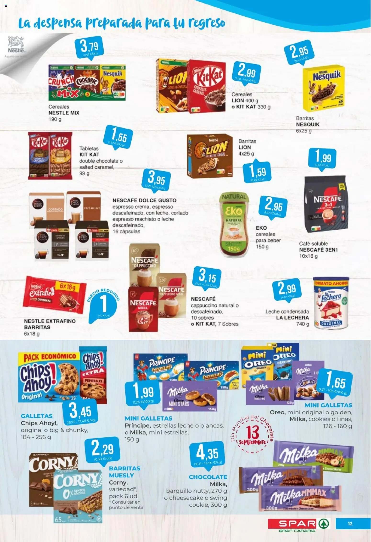 Spar oferta desde 04/09/2026 Spar Folleto