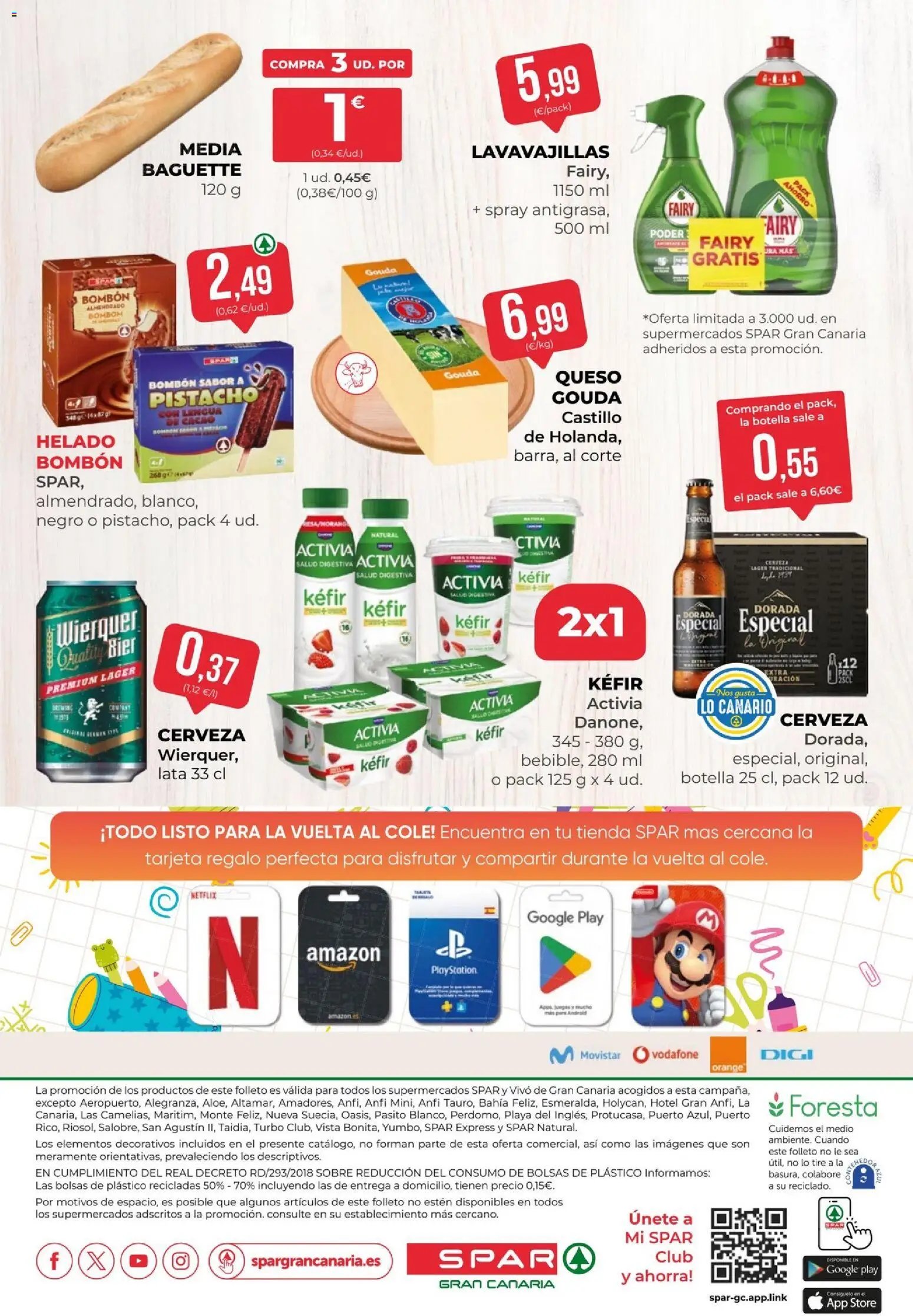 Spar oferta desde 04/09/2026 Spar Folleto