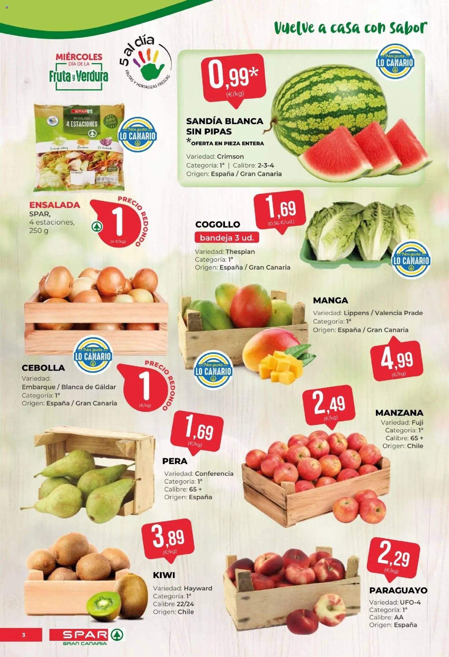 Spar oferta desde 04/09/2026 Spar Folleto
