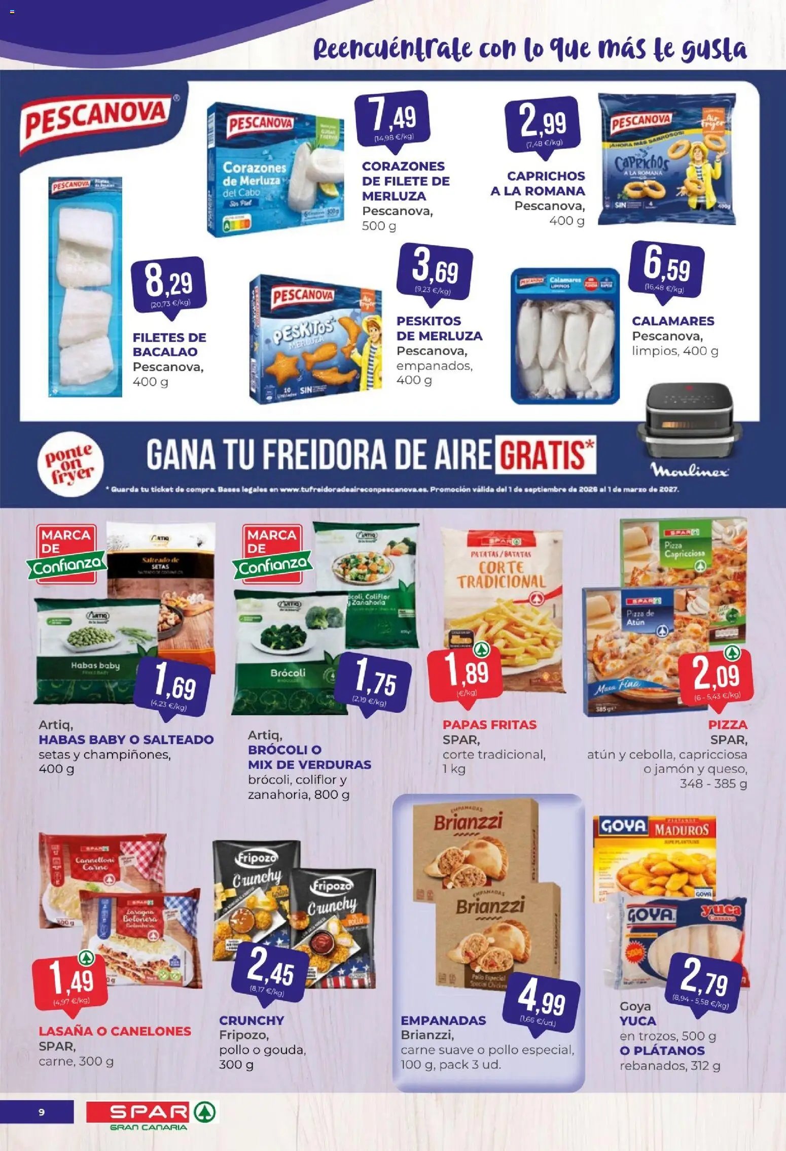 Spar oferta desde 04/09/2026 Spar Folleto