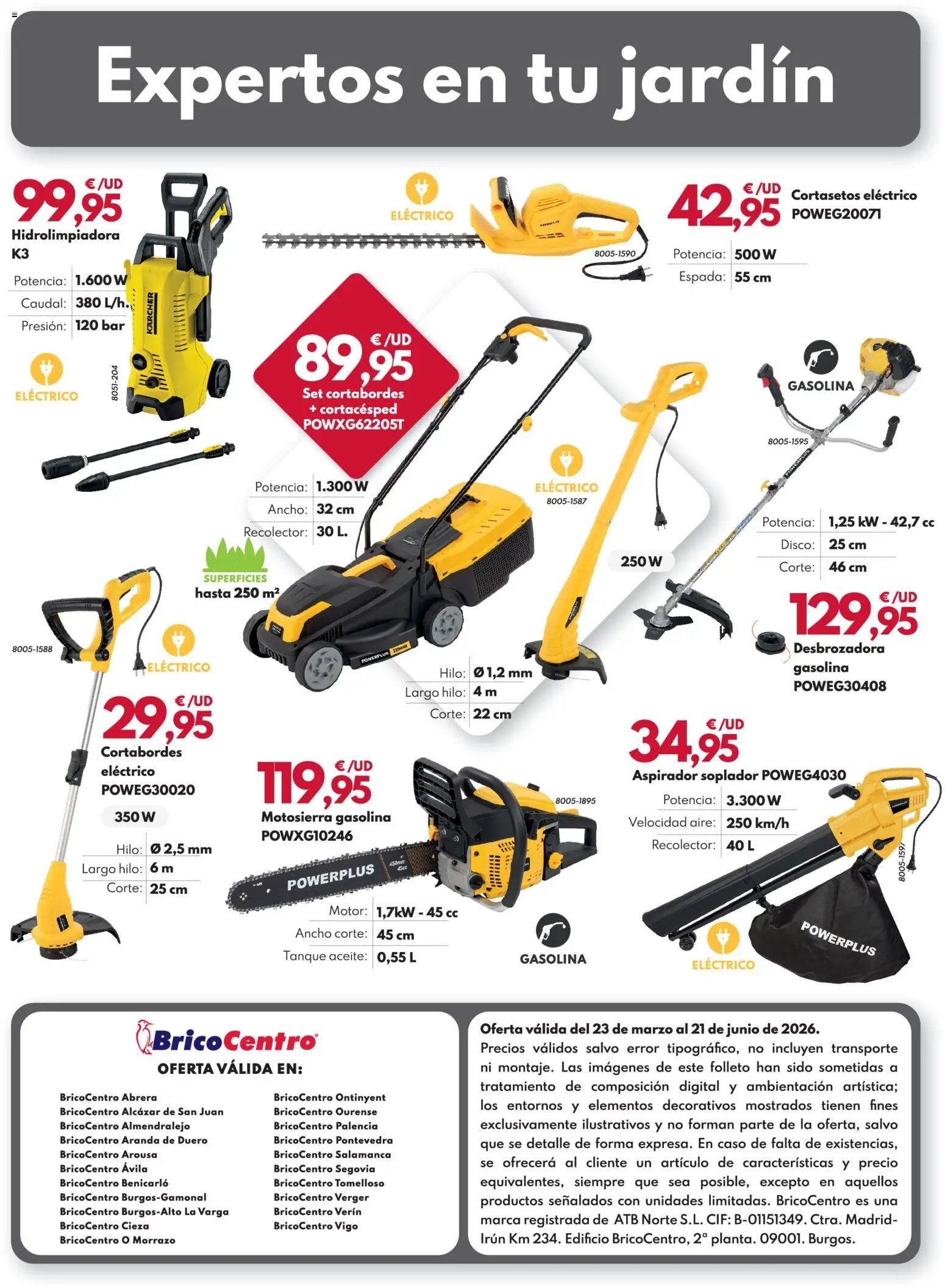 BricoCentro oferta desde 23/03/2026 BricoCentro Folleto