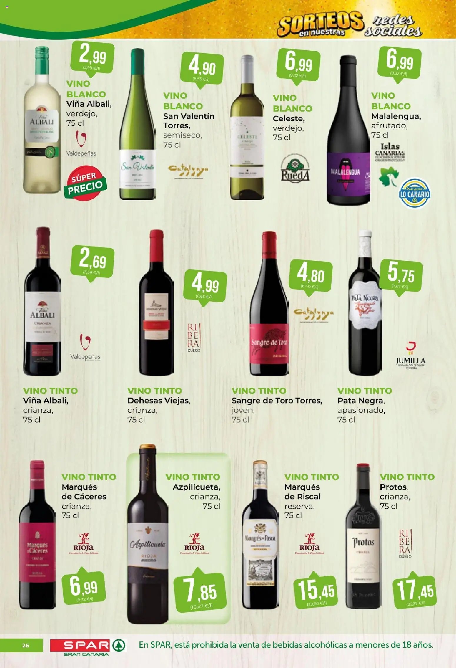 Spar oferta desde 02/10/2026 Spar Folleto