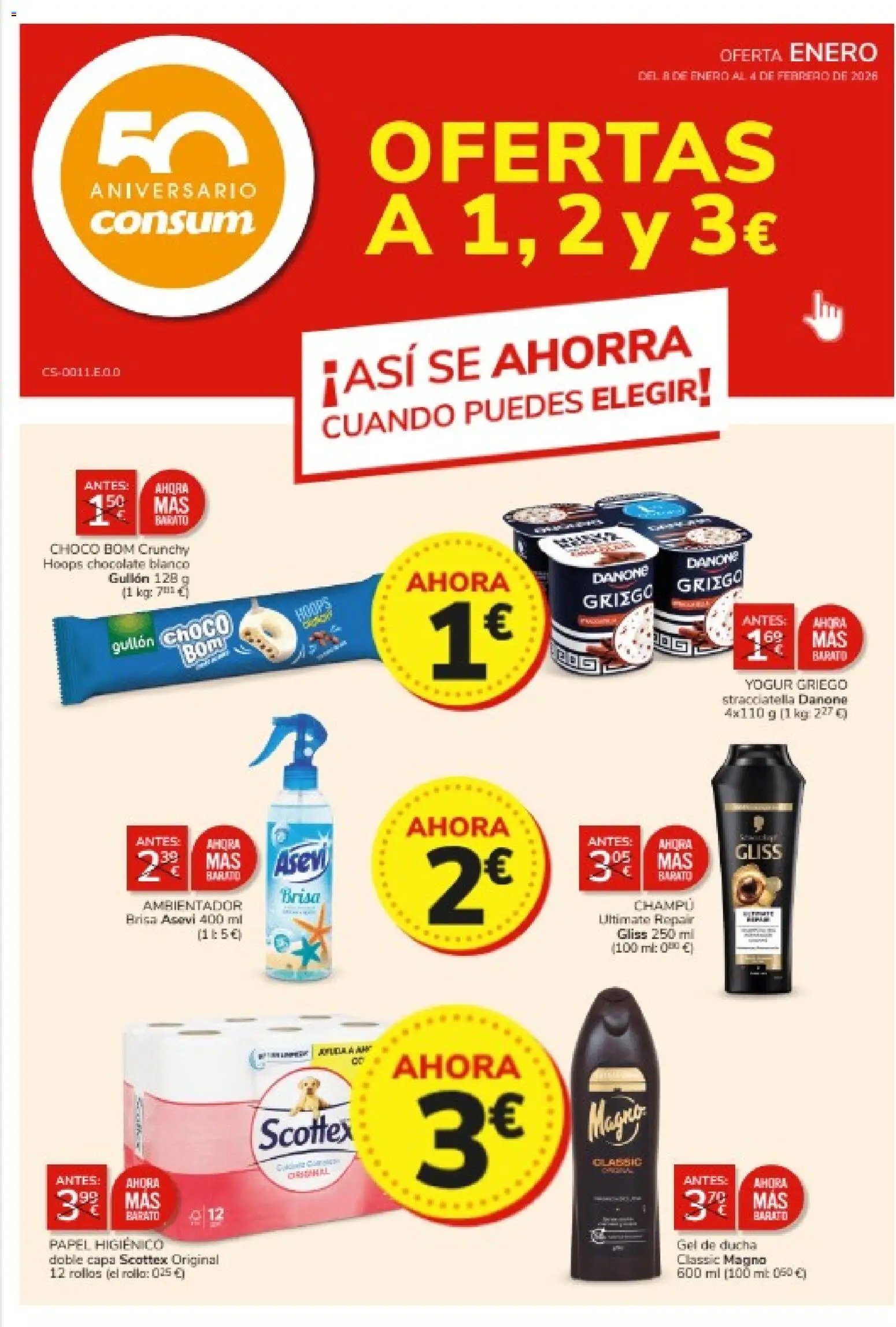 Consum oferta desde 08/01/2026 Folleto