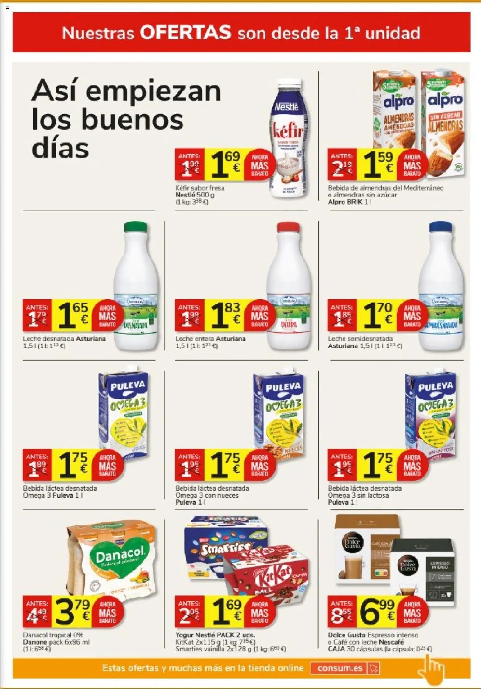 Consum oferta desde 08/01/2026 Folleto