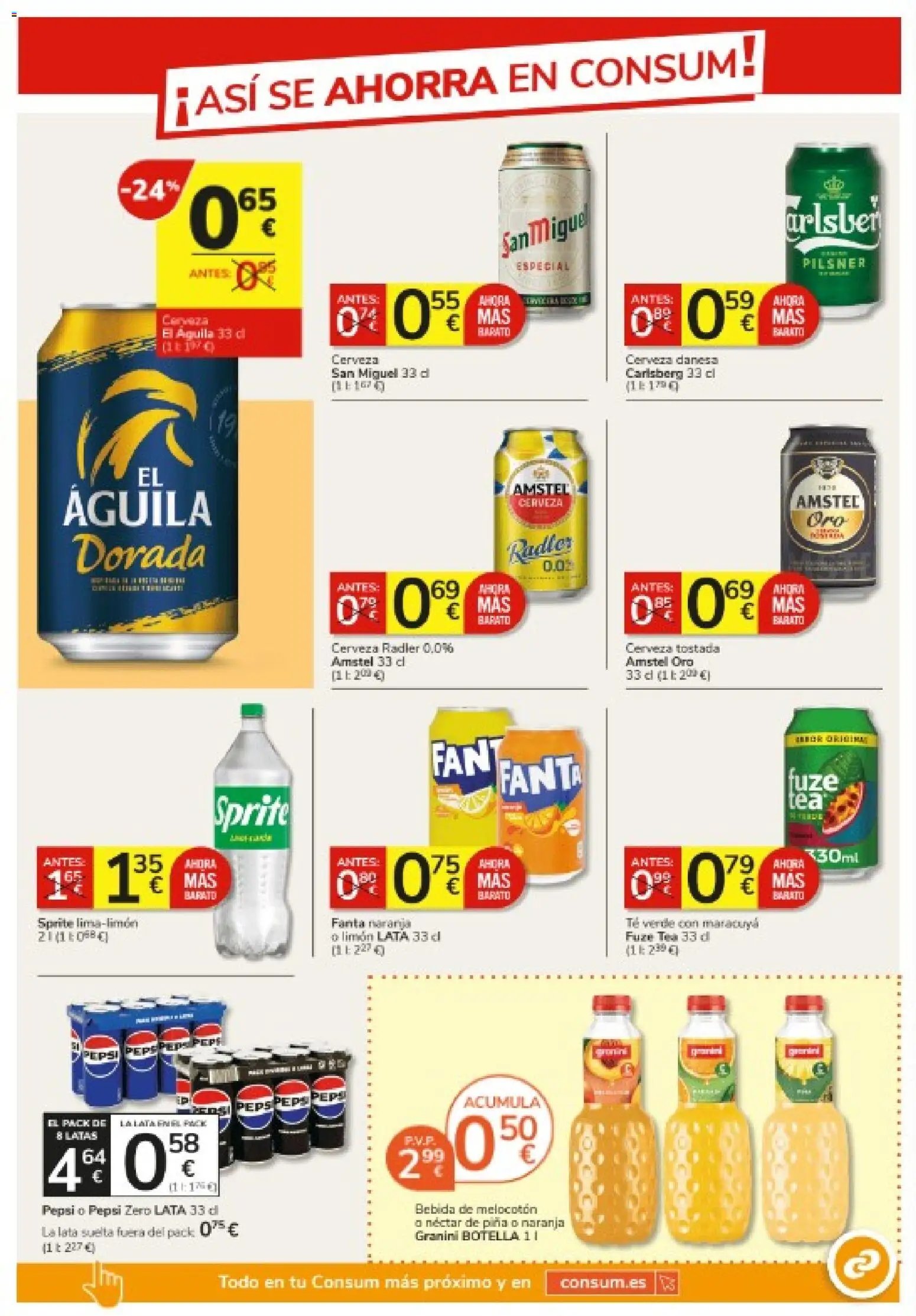 Consum oferta desde 08/01/2026 Folleto