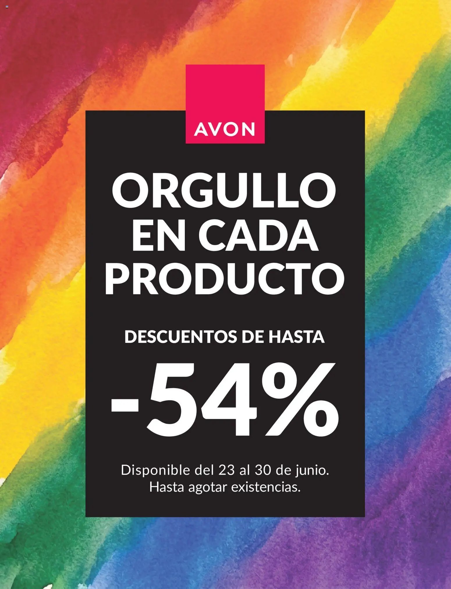 Avon oferta desde 23/06/2026 Avon Orgullo en cada producto