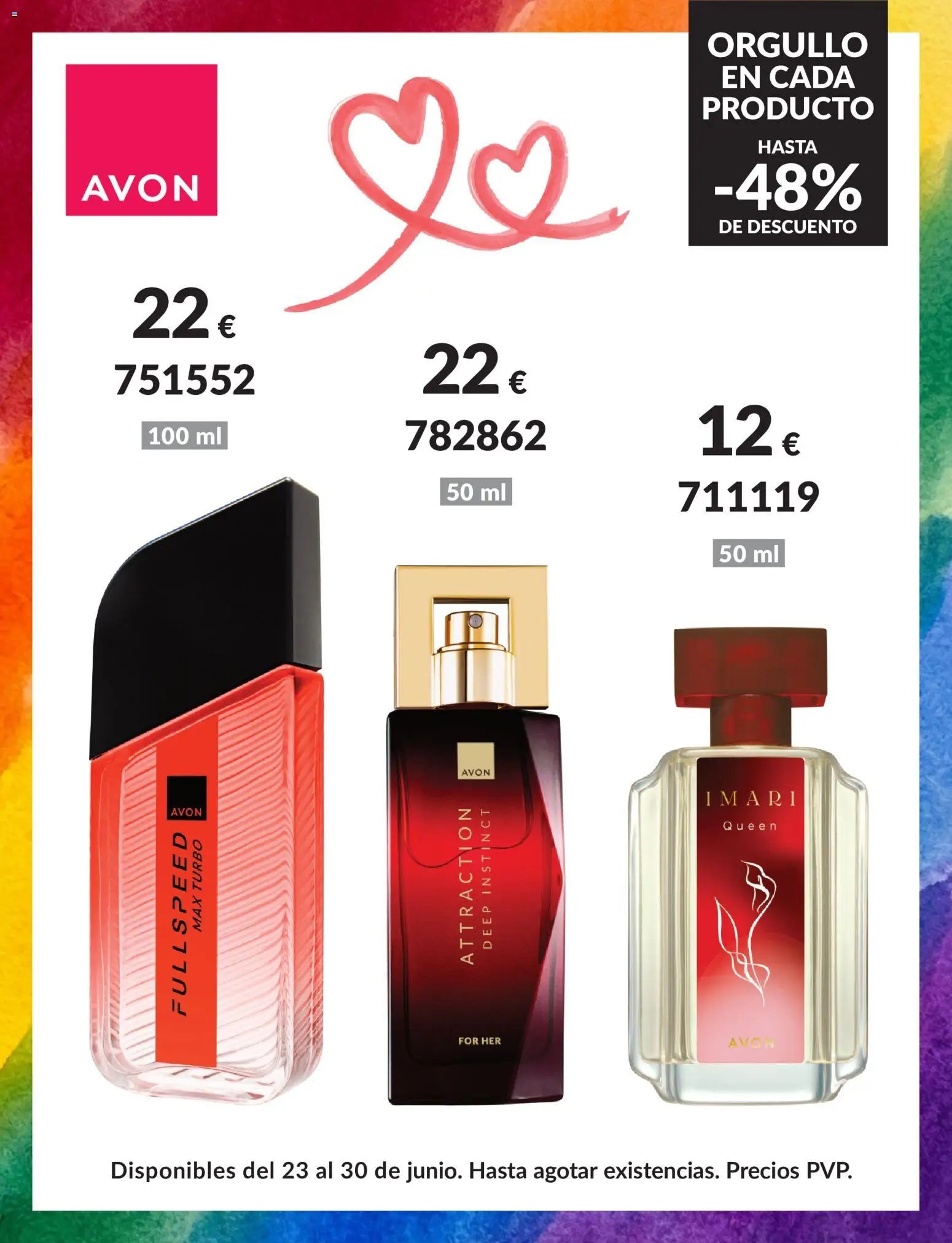 Avon oferta desde 23/06/2026 Avon Orgullo en cada producto