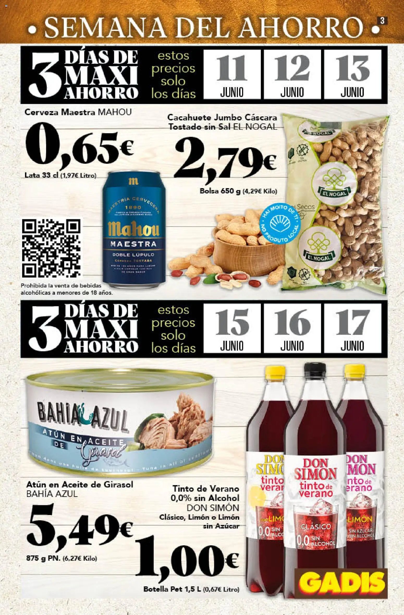 Gadis oferta desde 11/06/2026 Gadis folleto