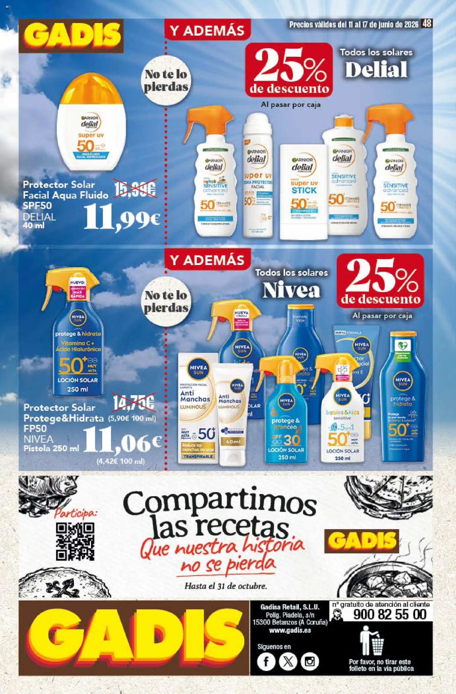 Gadis oferta desde 11/06/2026 Gadis folleto