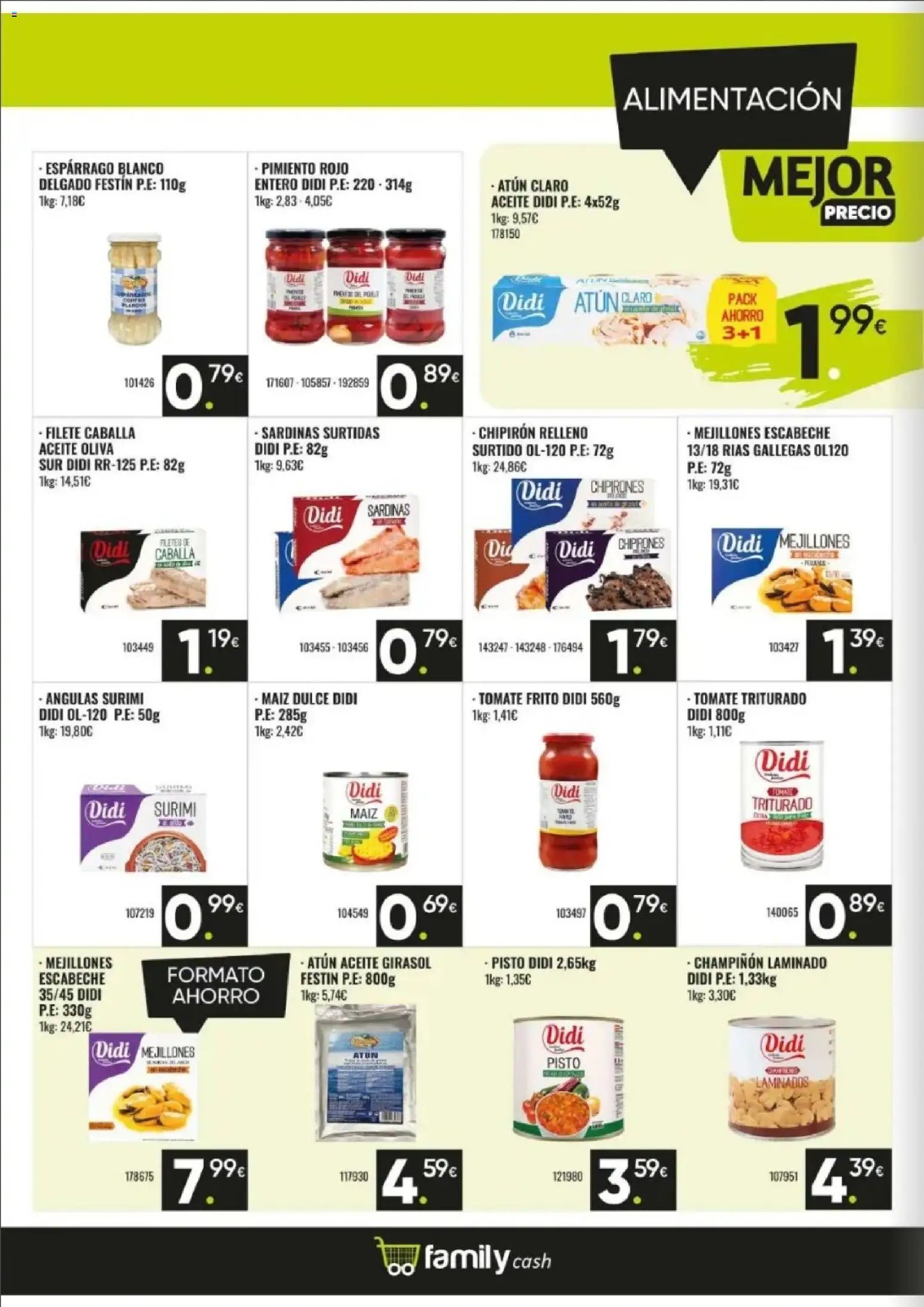 Family Cash oferta desde 08/06/2026 Family Cash Folleto